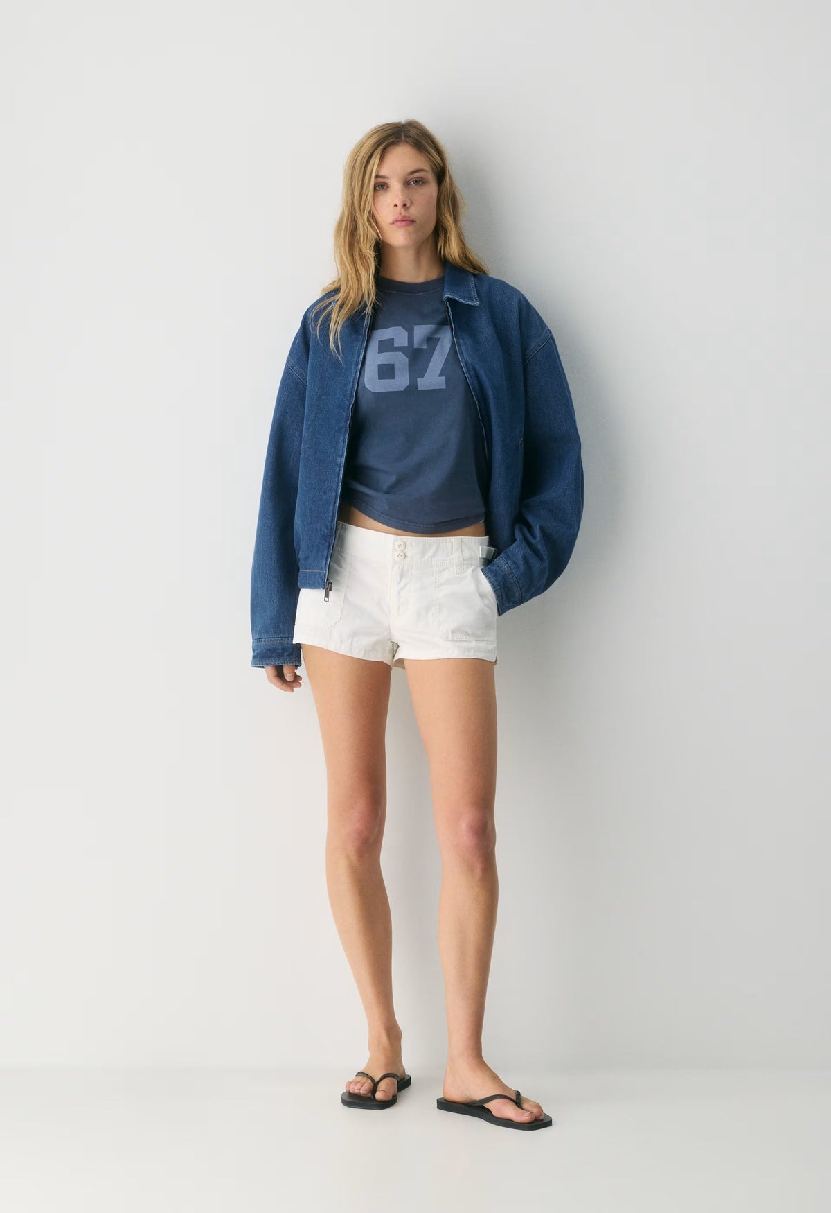 Caddie Blouson Jacket - TRUE MEDIUM BLUE