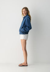 Caddie Blouson Jacket - TRUE MEDIUM BLUE