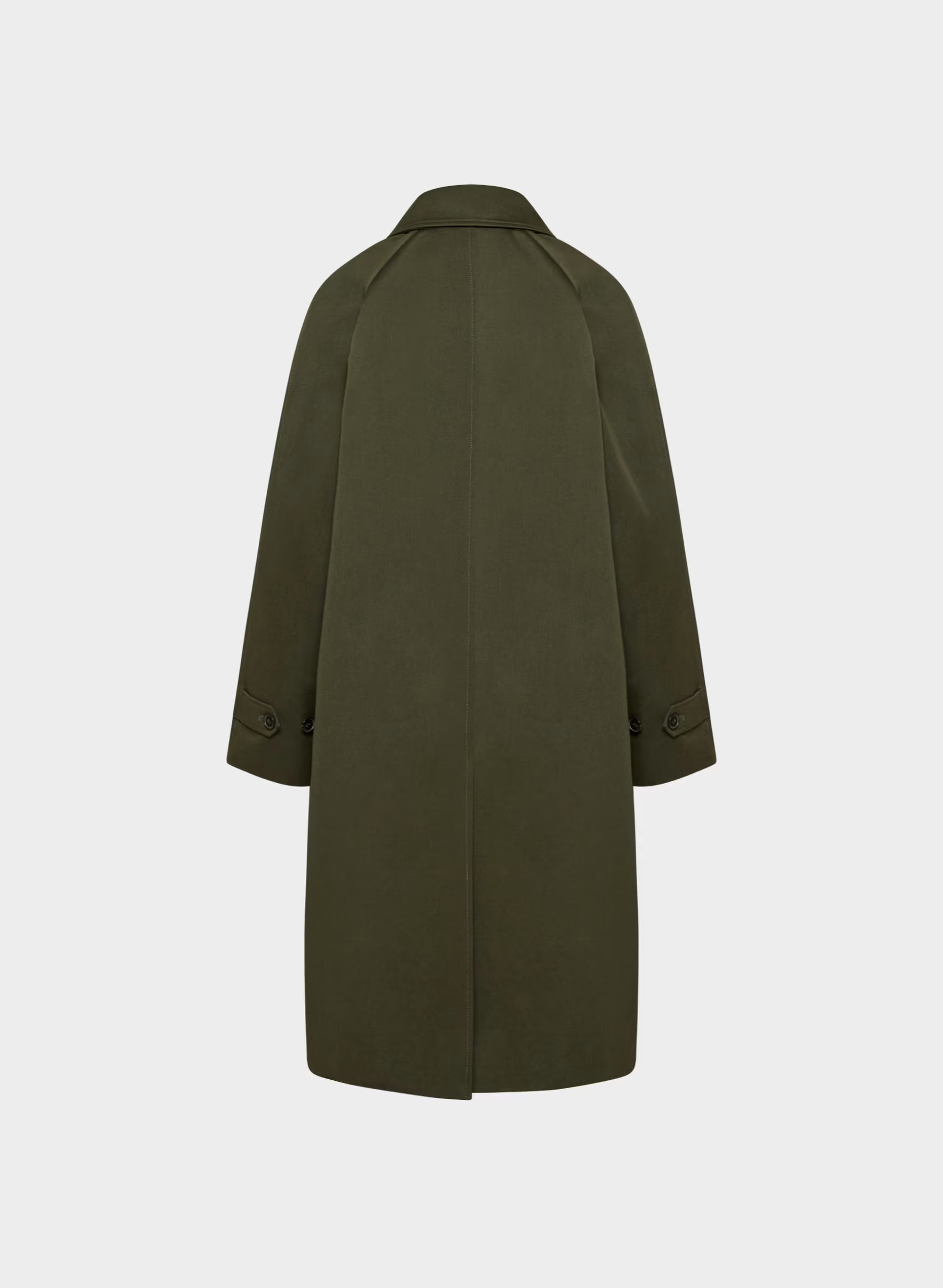 The Regent Trench Coat - Rich Twill - DARK OLIVE