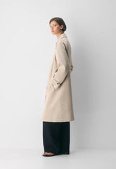 The Regent Trench Coat - Rich Twill - MARCONA BEIGE