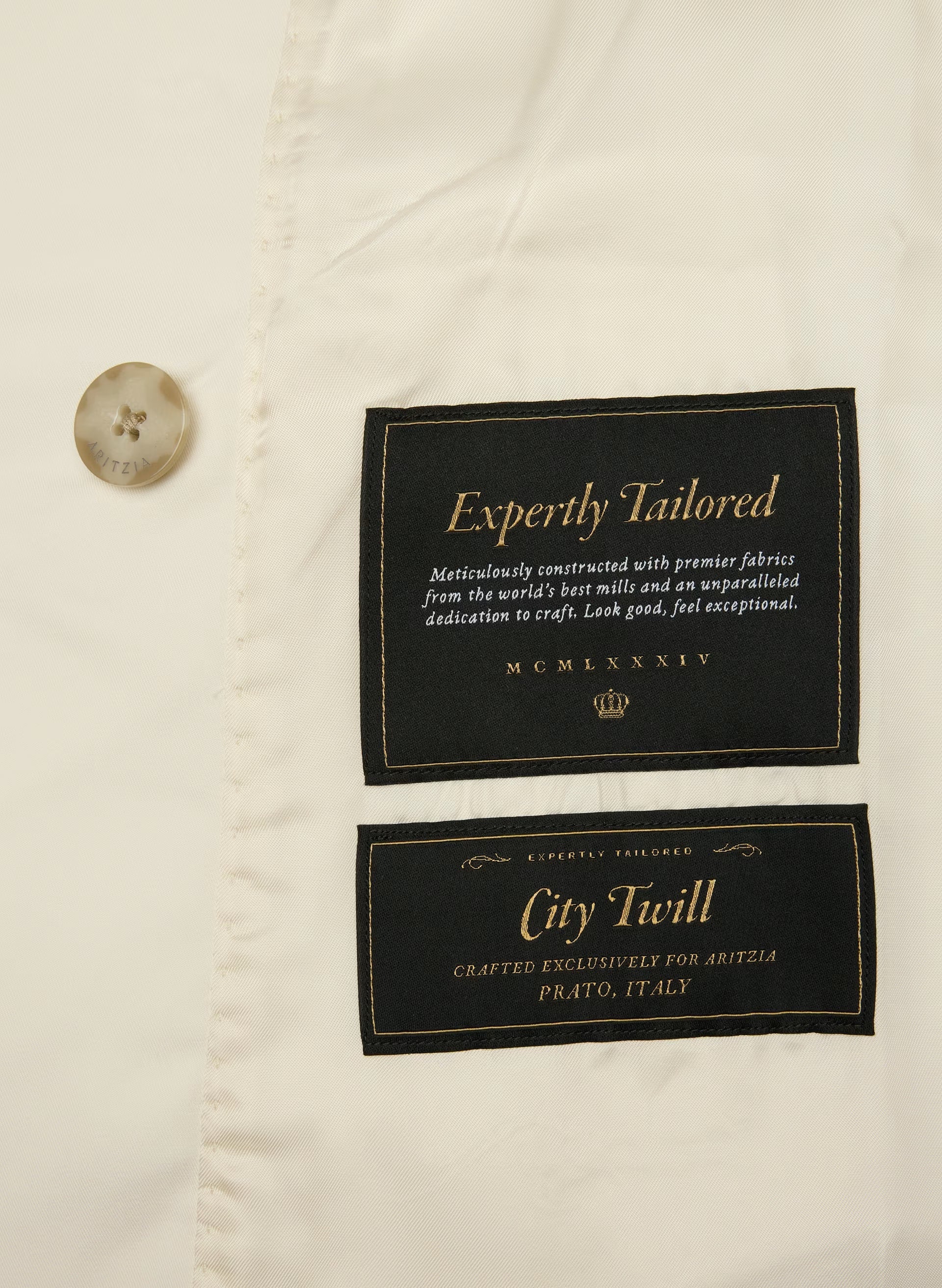 The Esquire Short Trench Coat - City Twill - LIGHT BIRCH