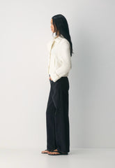 The Esquire Short Trench Coat - City Twill - LIGHT BIRCH