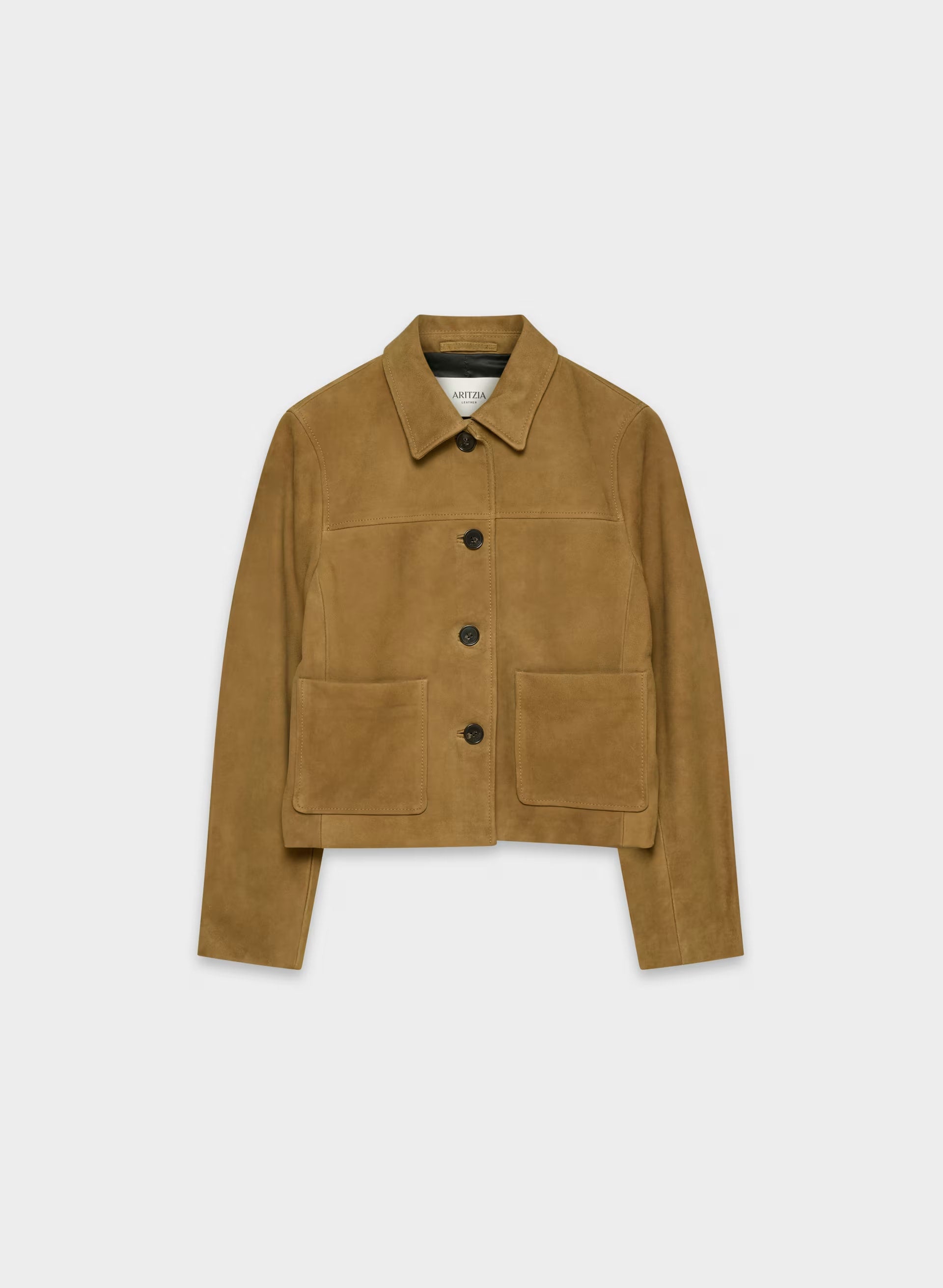 Tori Jacket - Suede - CORTADO CAMEL