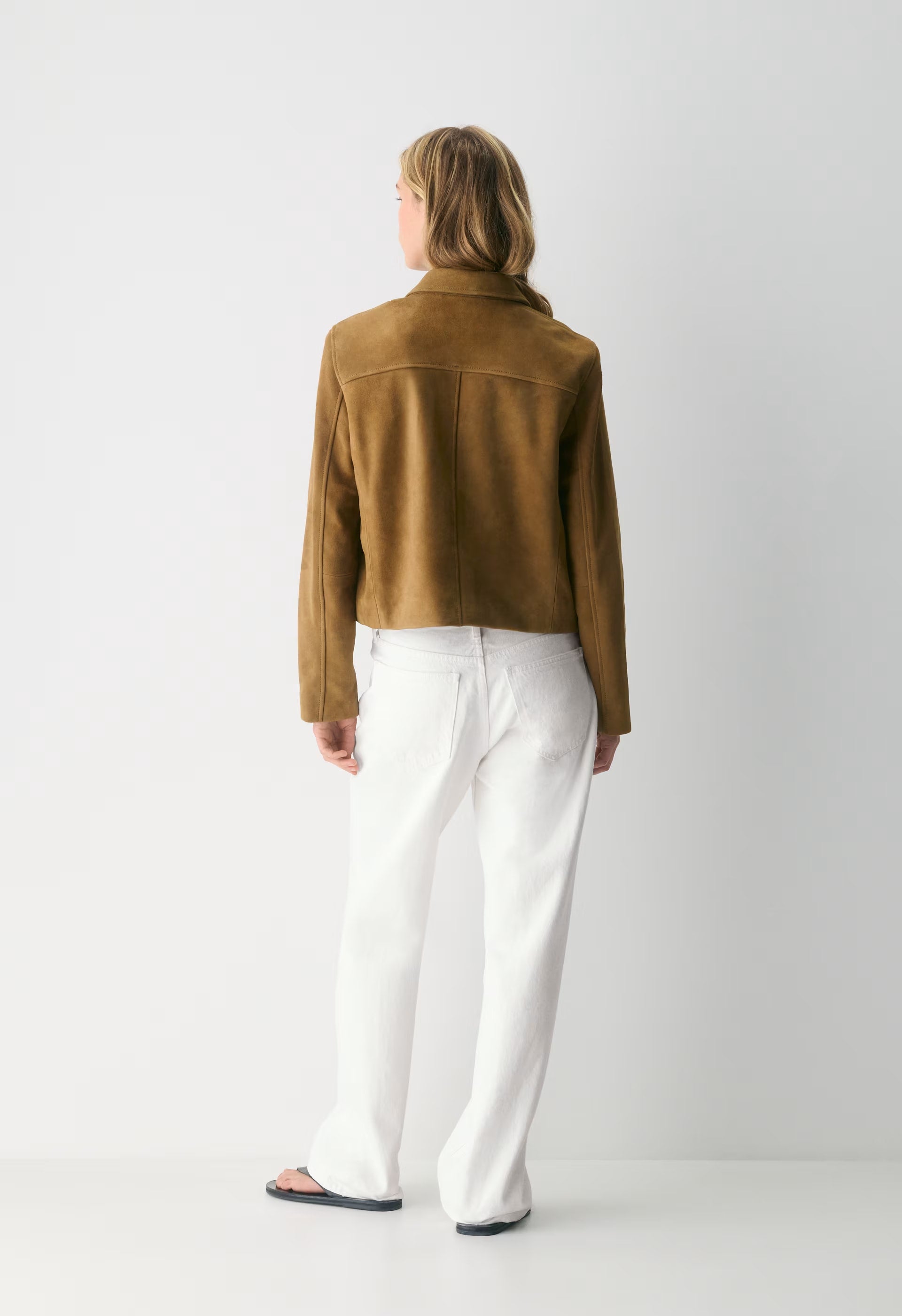 Tori Jacket - Suede - CORTADO CAMEL
