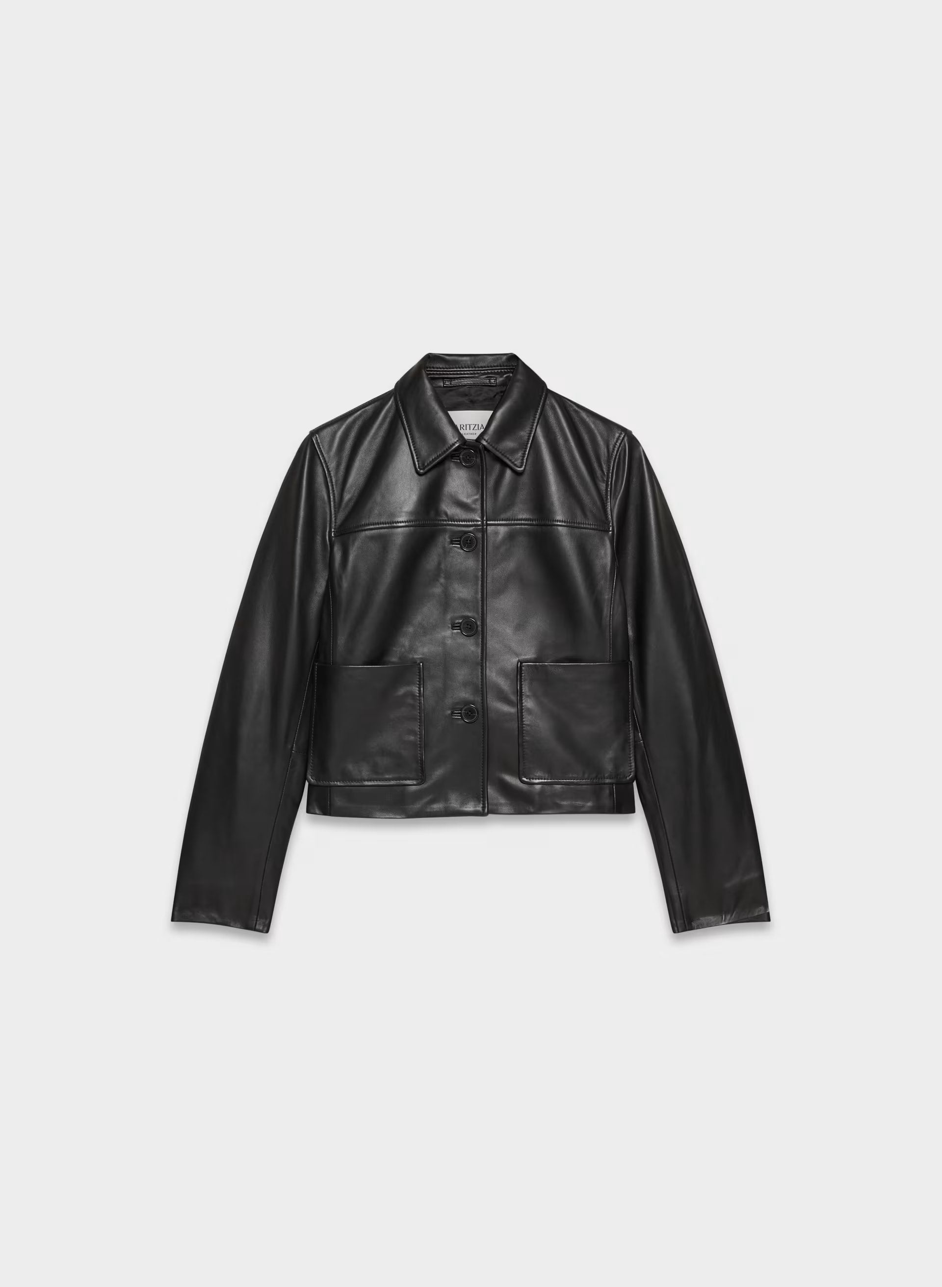 Tori Jacket - Leather - BLACK