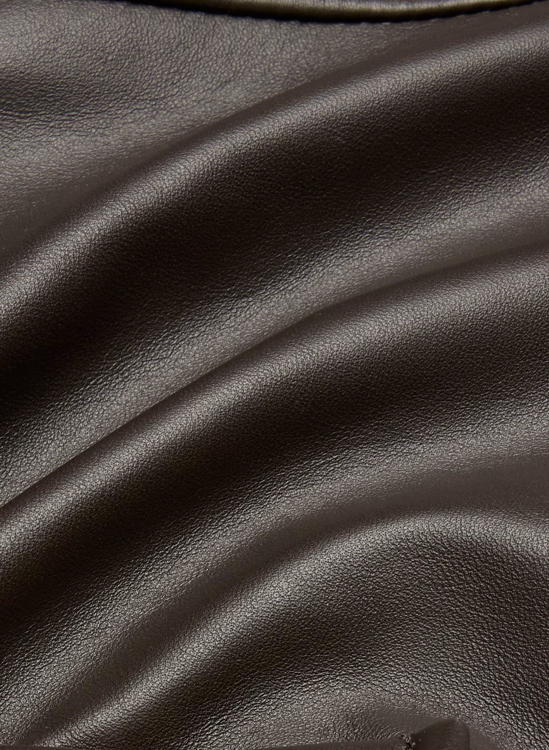 Tori Jacket - Leather - DARK COFFEE