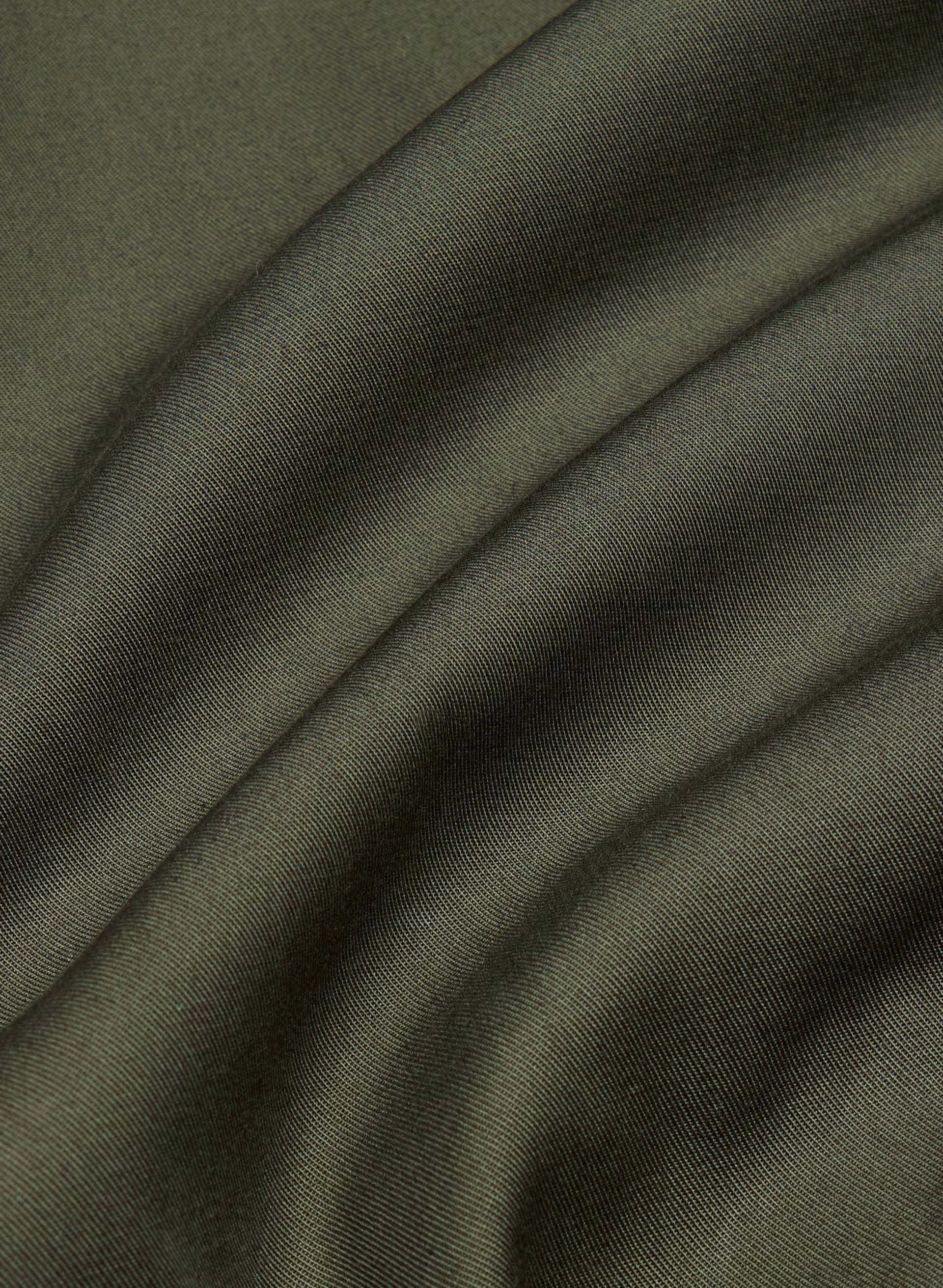 The Finch Short Trench Coat - City Twill - DARK OLIVE