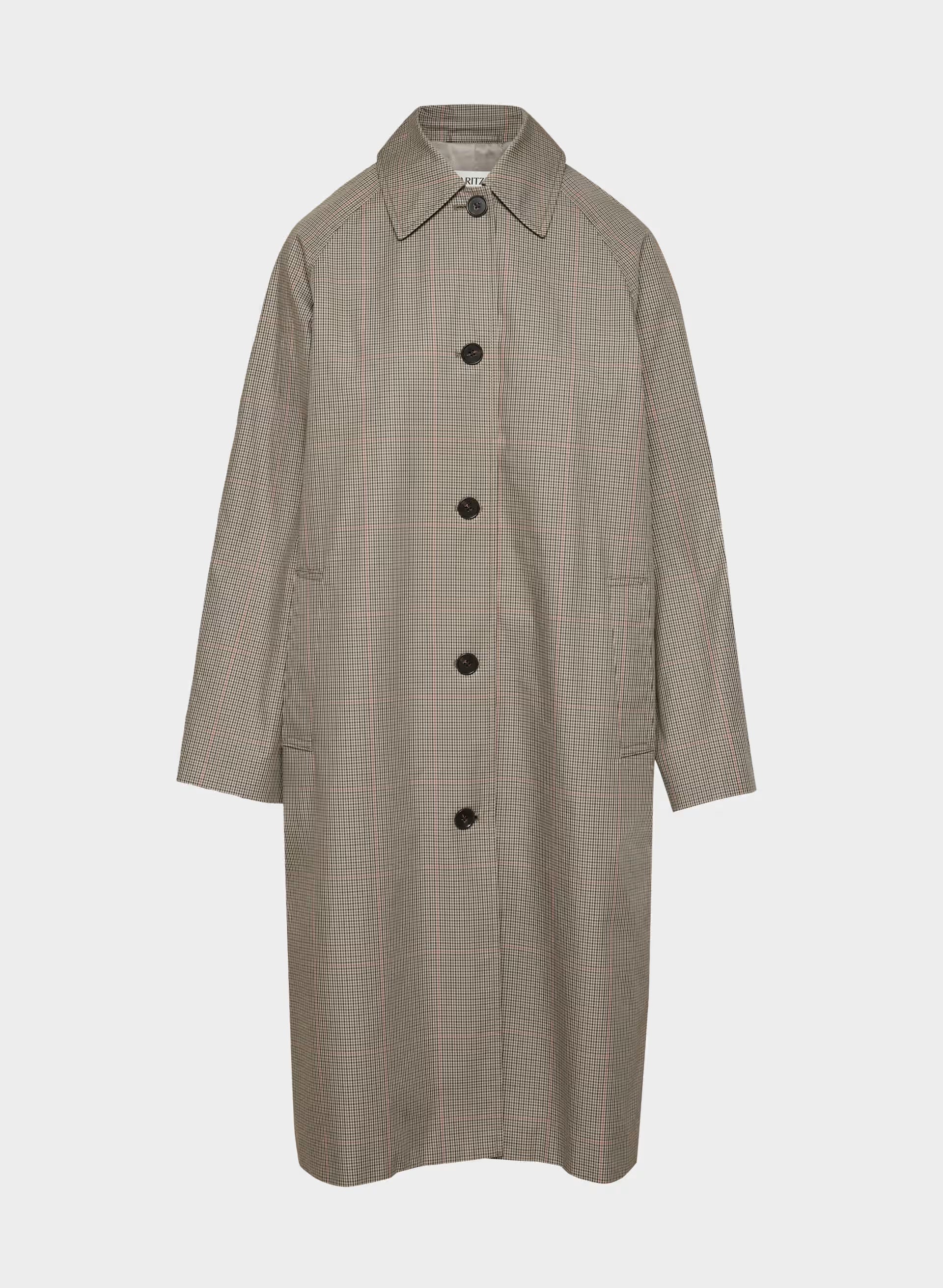 The Regent Trench Coat - City Twill - WSHRT CK ND TP/ANS BRN