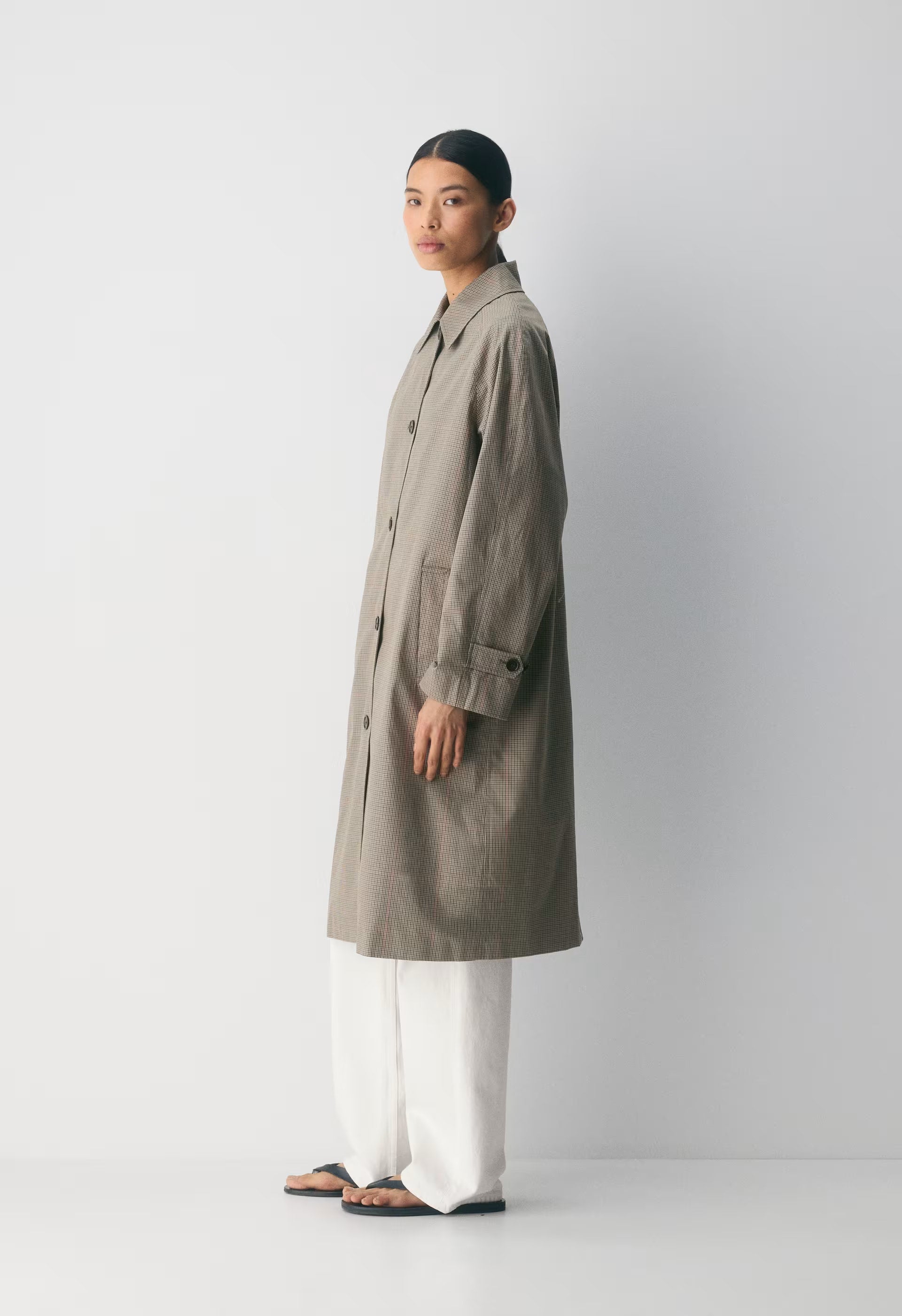 The Regent Trench Coat - City Twill - WSHRT CK ND TP/ANS BRN