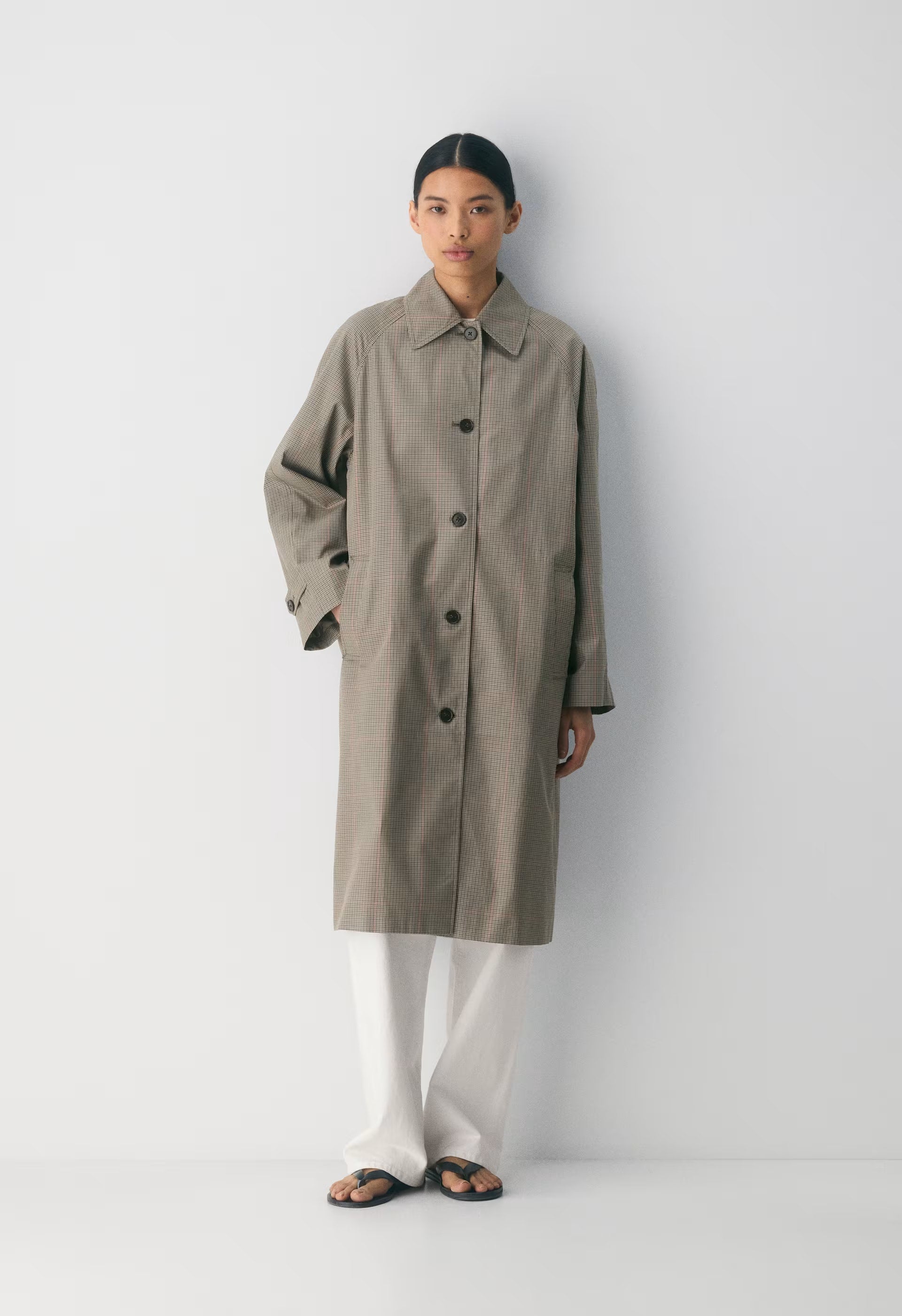 The Regent Trench Coat - City Twill - WSHRT CK ND TP/ANS BRN