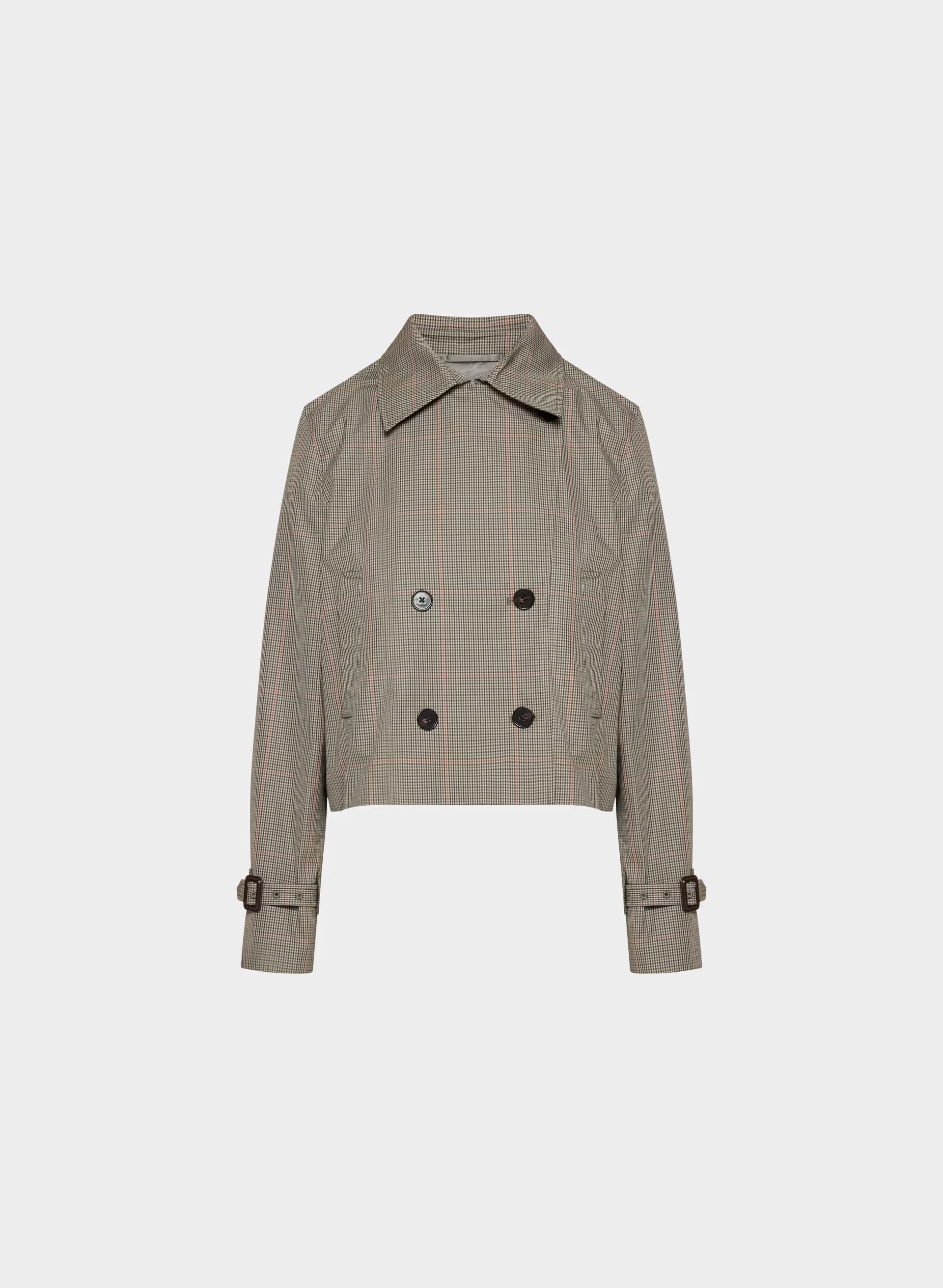 The Esquire Short Trench Coat - City Twill - WSHRT CK ND TP/ANS BRN
