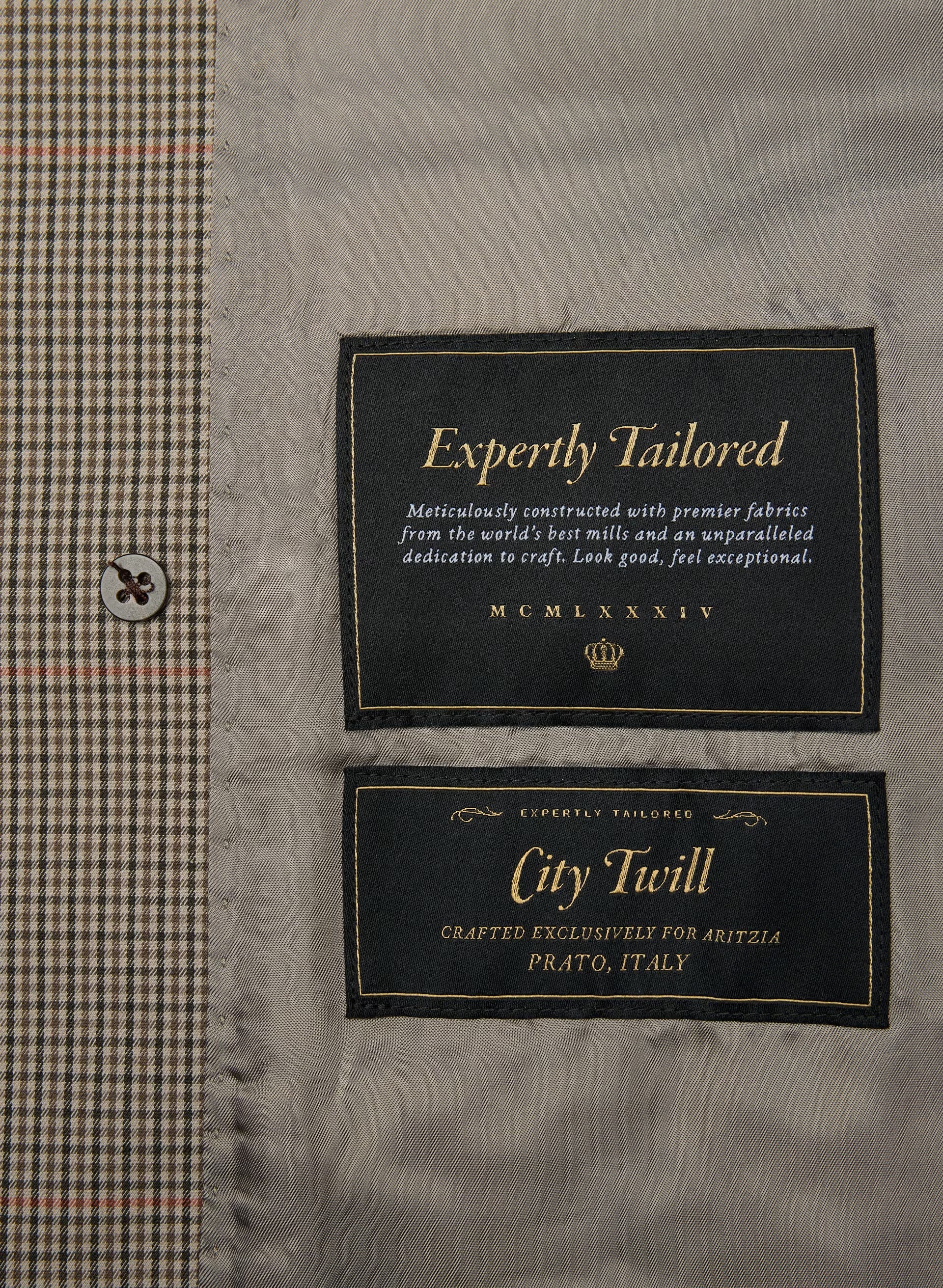 The Finch Trench Coat - City Twill - WSHRT CK ND TP/ANS BRN