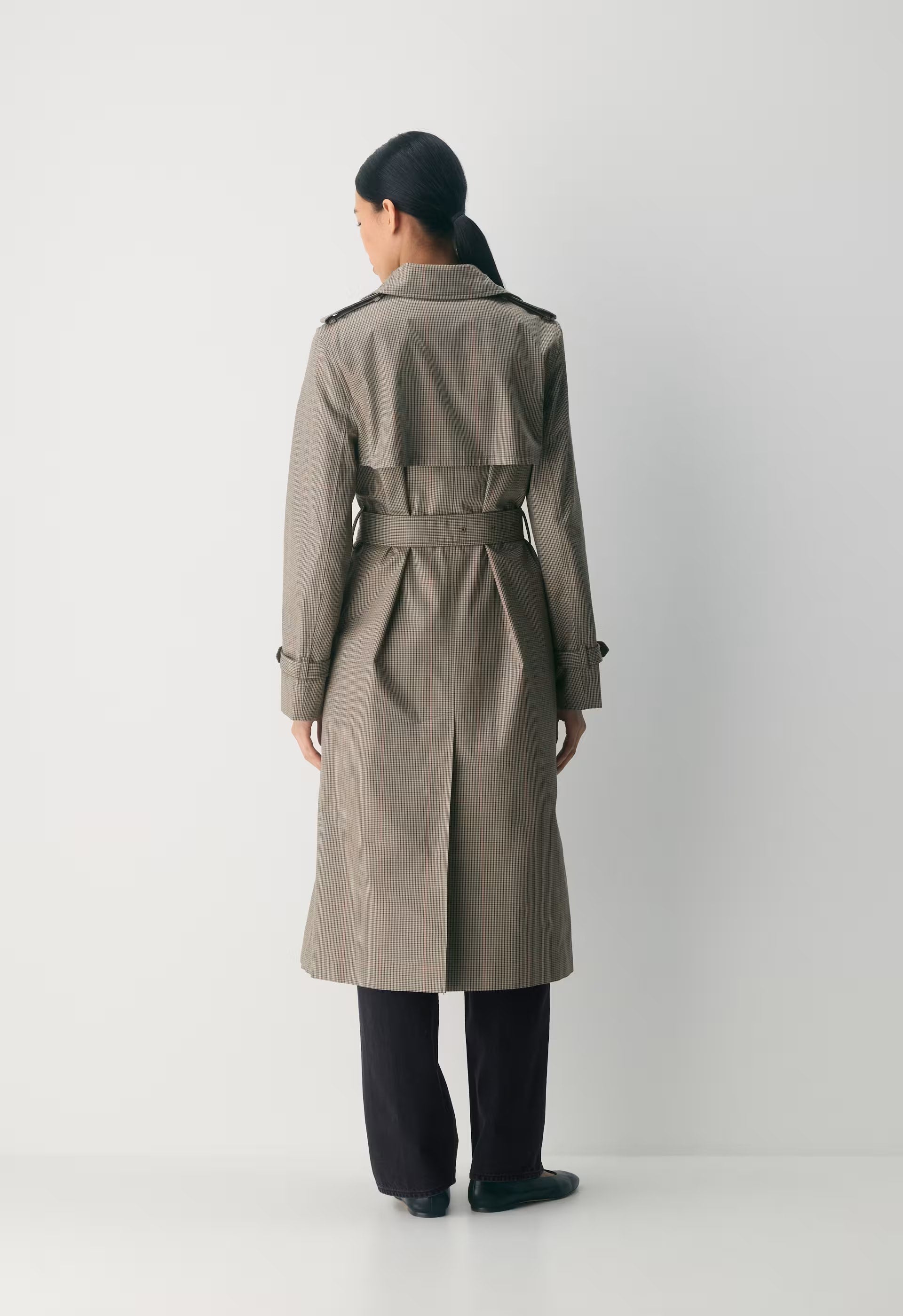 The Finch Trench Coat - City Twill - WSHRT CK ND TP/ANS BRN