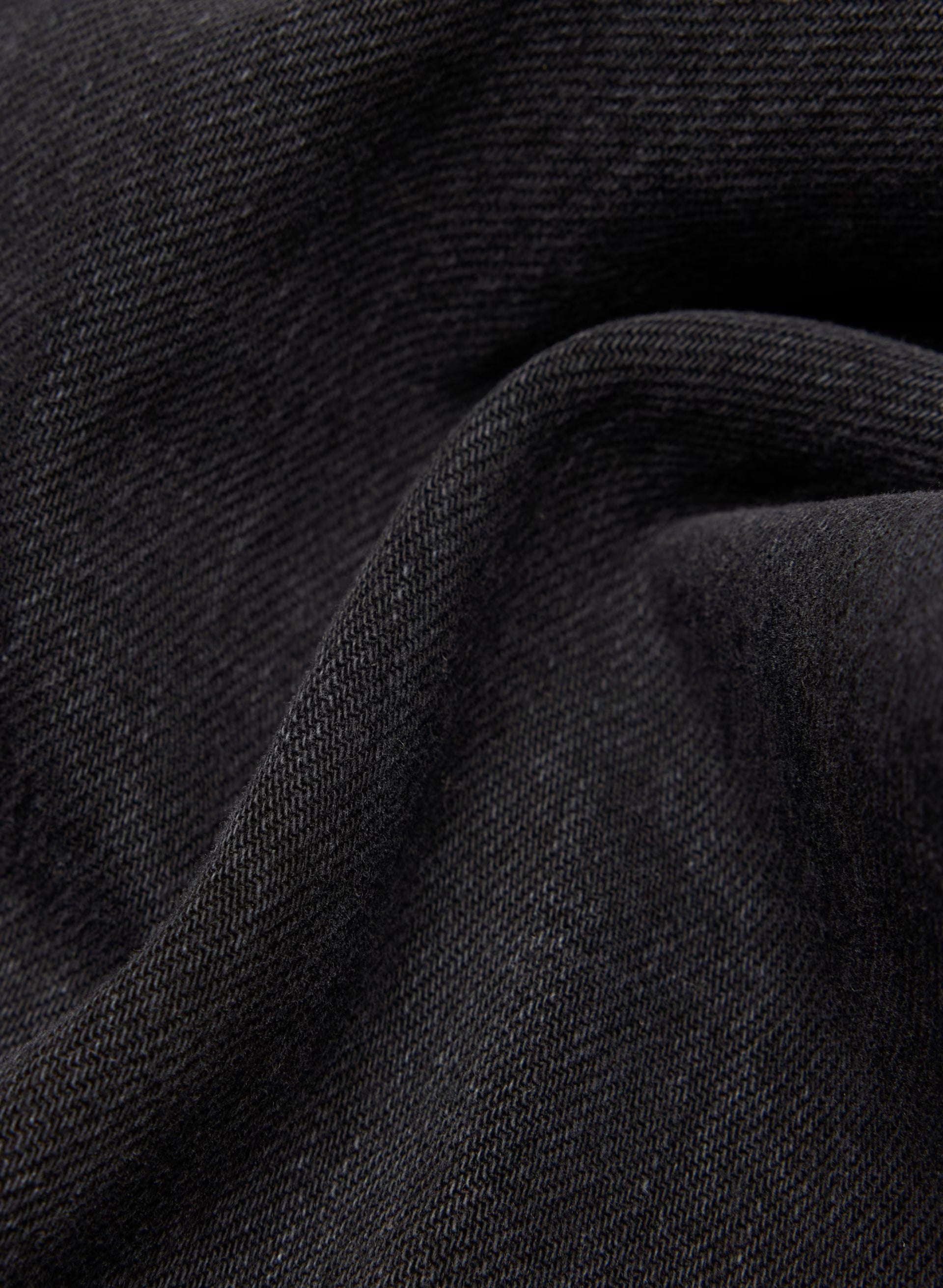 Denim Forum The '90s Marlo Hi-Rise Baggy Jean - BLACK EYELINER