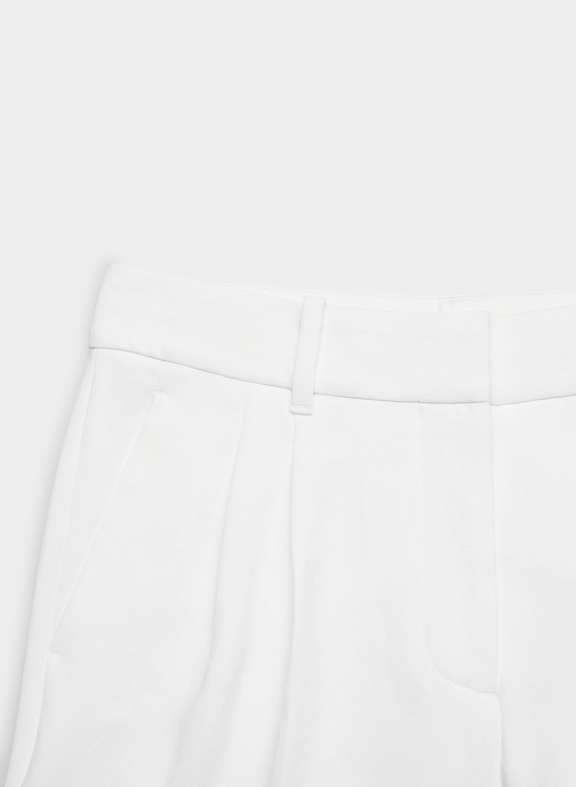 The Effortless Pant™ Lo-Rise - Crepette™ - WHITE