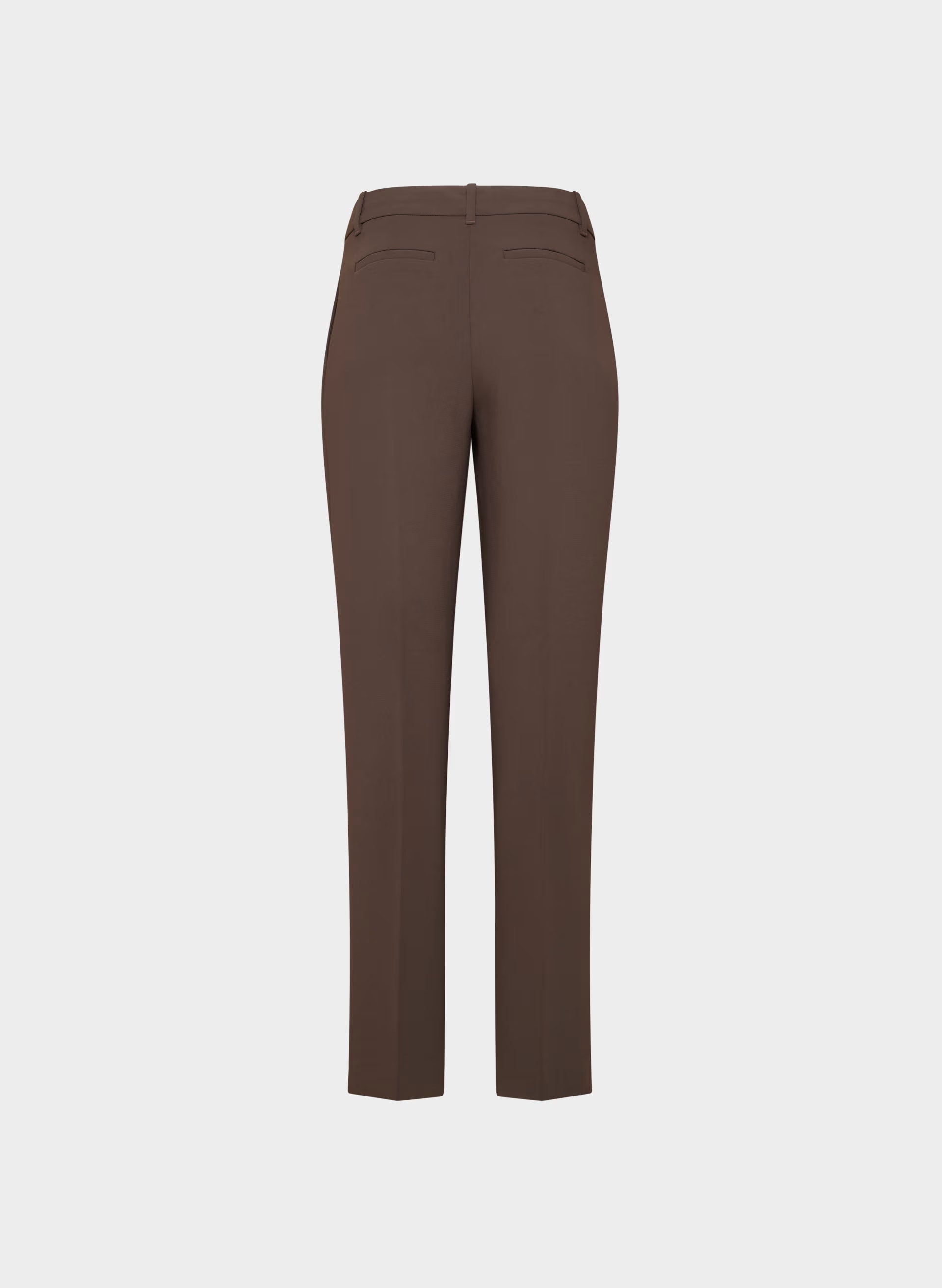 The Effortless Pant™ Lo-Rise - Crepette™ - RICH MOCHA BROWN