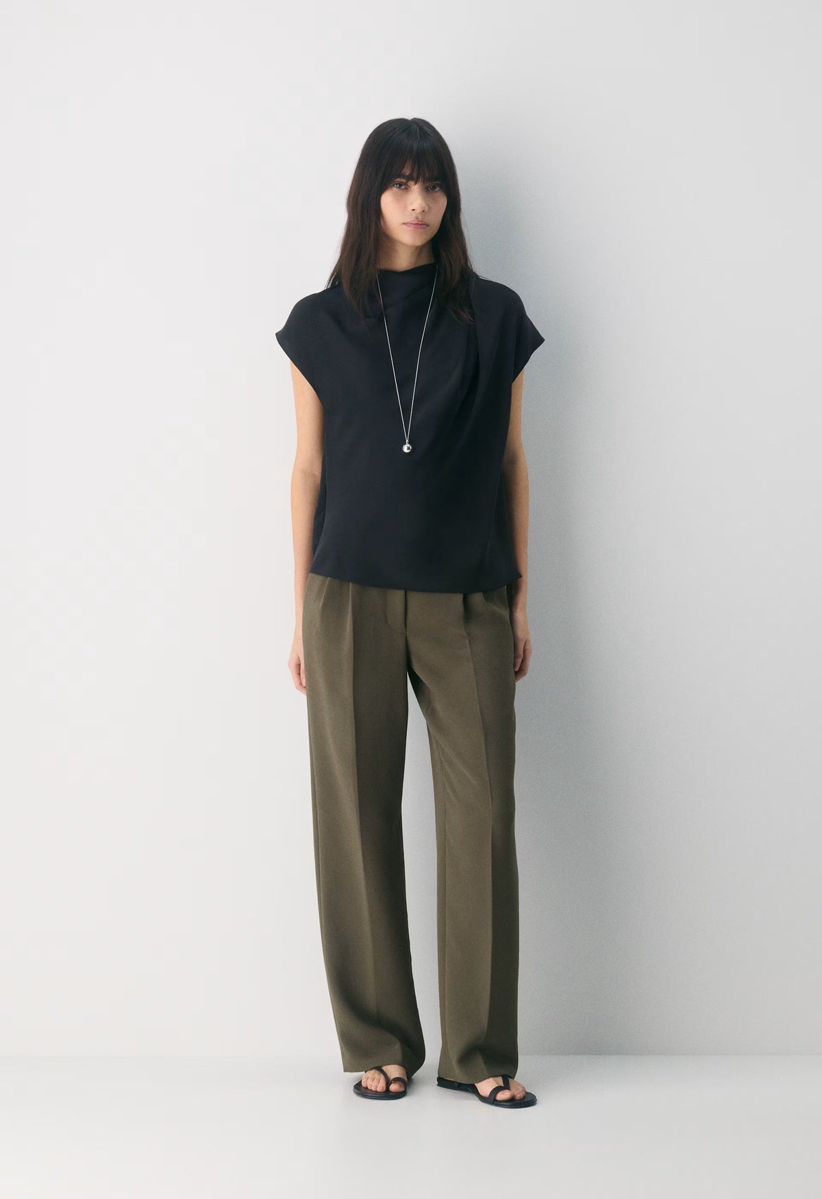 The Effortless Pant™ Lo-Rise - Crepette™ - DARK OLIVE