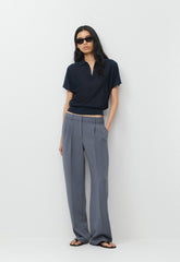 The Effortless Pant™ Lo-Rise - Crepette™ - VINTAGE NAVY