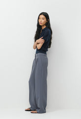 The Effortless Pant™ Lo-Rise - Crepette™ - VINTAGE NAVY