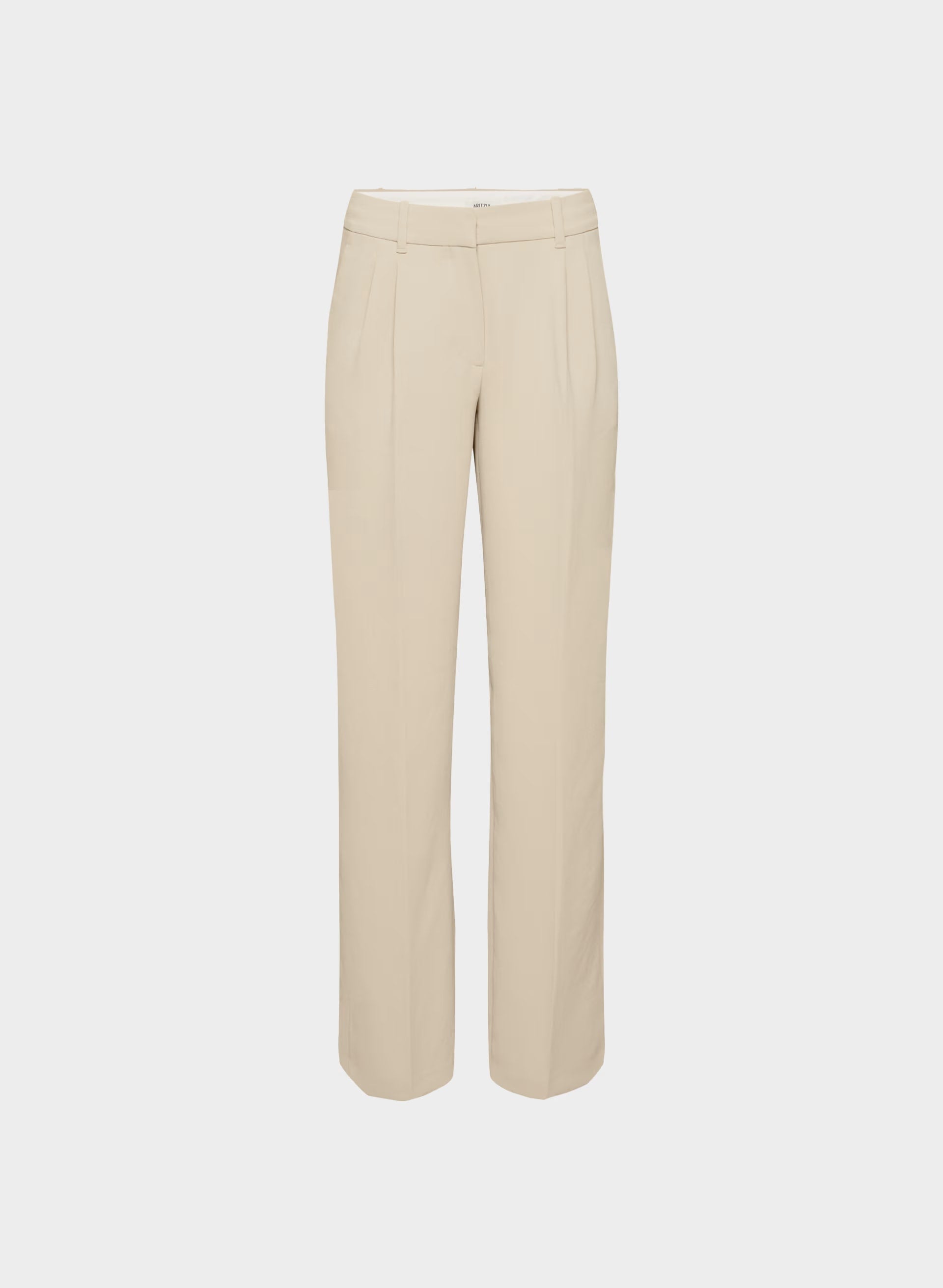 The Effortless Pant™ Lo-Rise - Crepette™ - MARCONA BEIGE