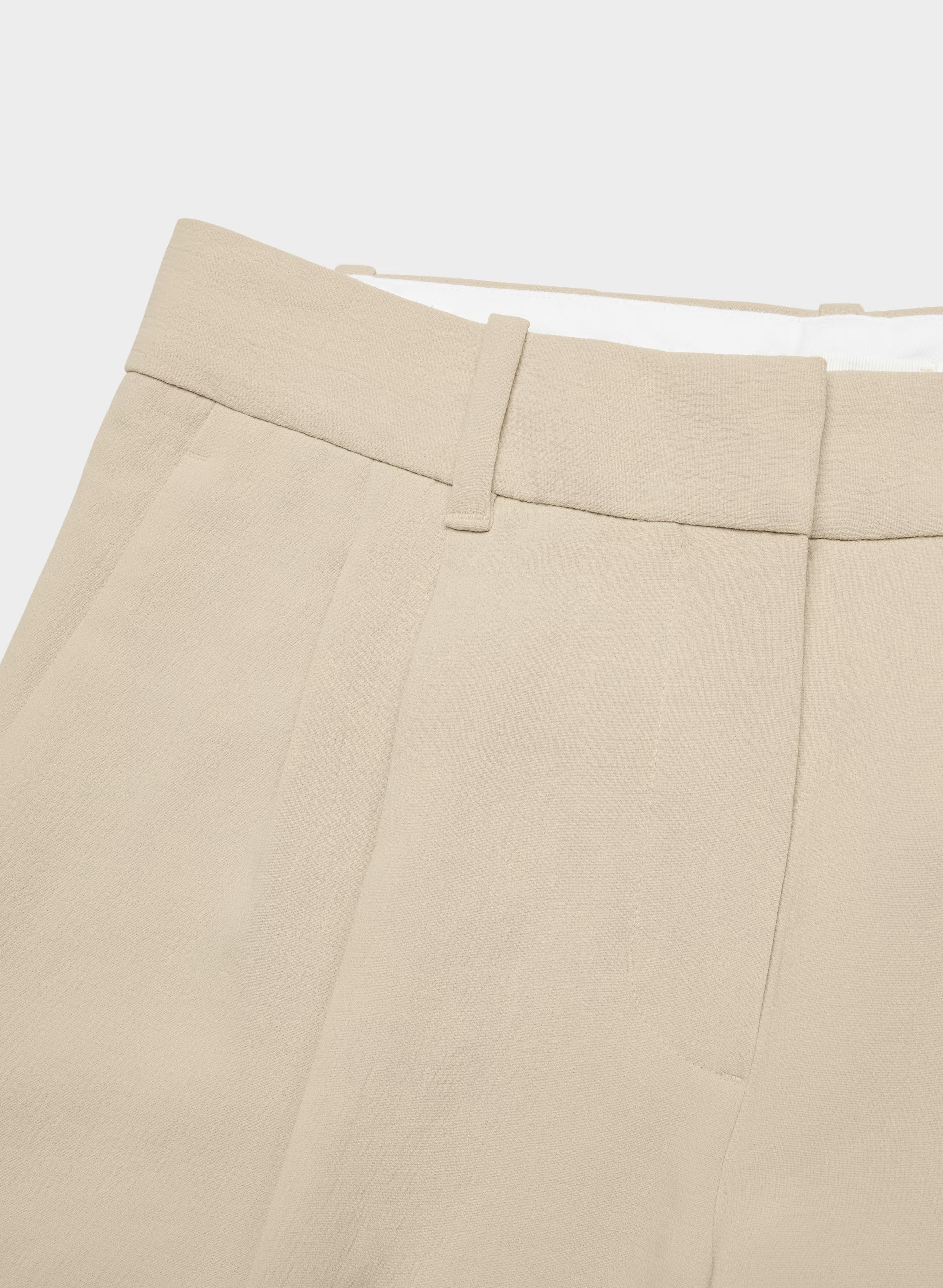 The Effortless Pant™ Lo-Rise - Crepette™ - MARCONA BEIGE