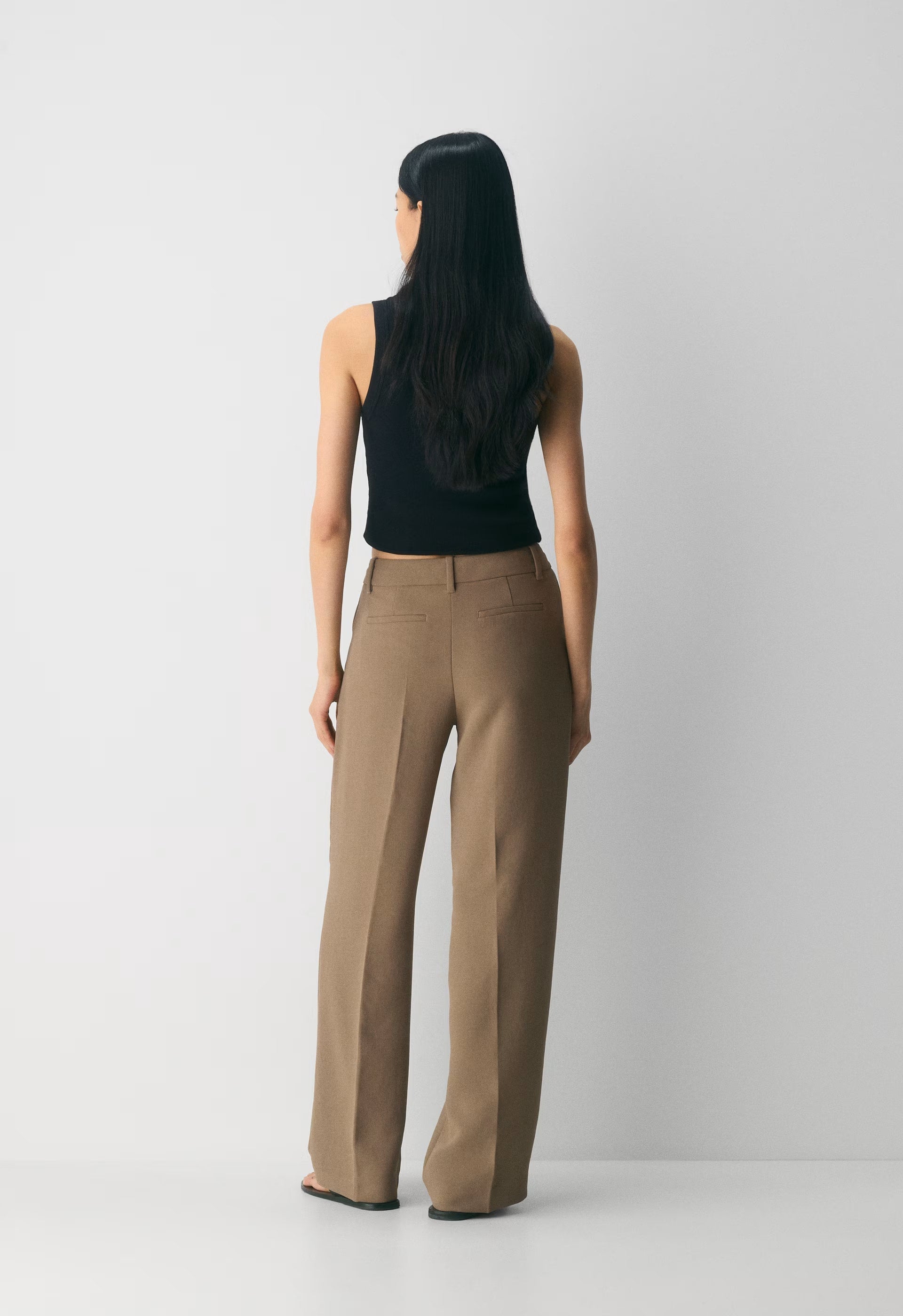 The Effortless Pant™ Lo-Rise - Crepette™ - FOLIO TAUPE