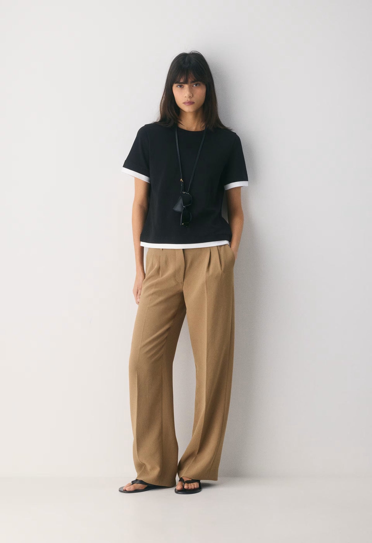 The Effortless Pant™ Lo-Rise - Crepette™ - DESERT SAND