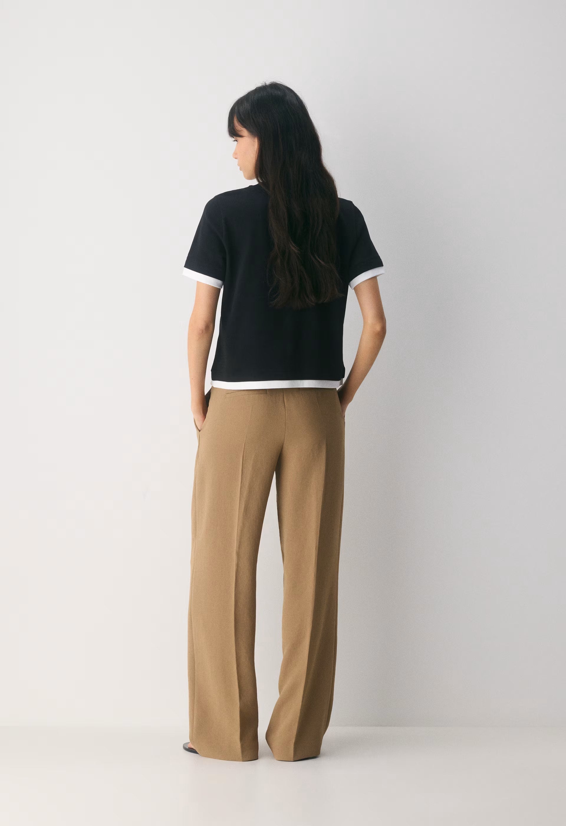 The Effortless Pant™ Lo-Rise - Crepette™ - DESERT SAND