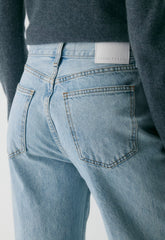 Denim Forum The Farrah Hi-Rise Wide Jean - 15 YRS BRL THR BLEU