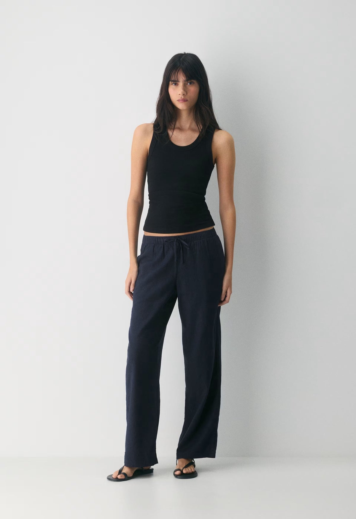 Sontag Linen Pant - ADMIRAL
