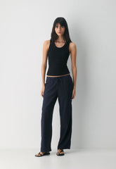 Sontag Linen Pant - ADMIRAL