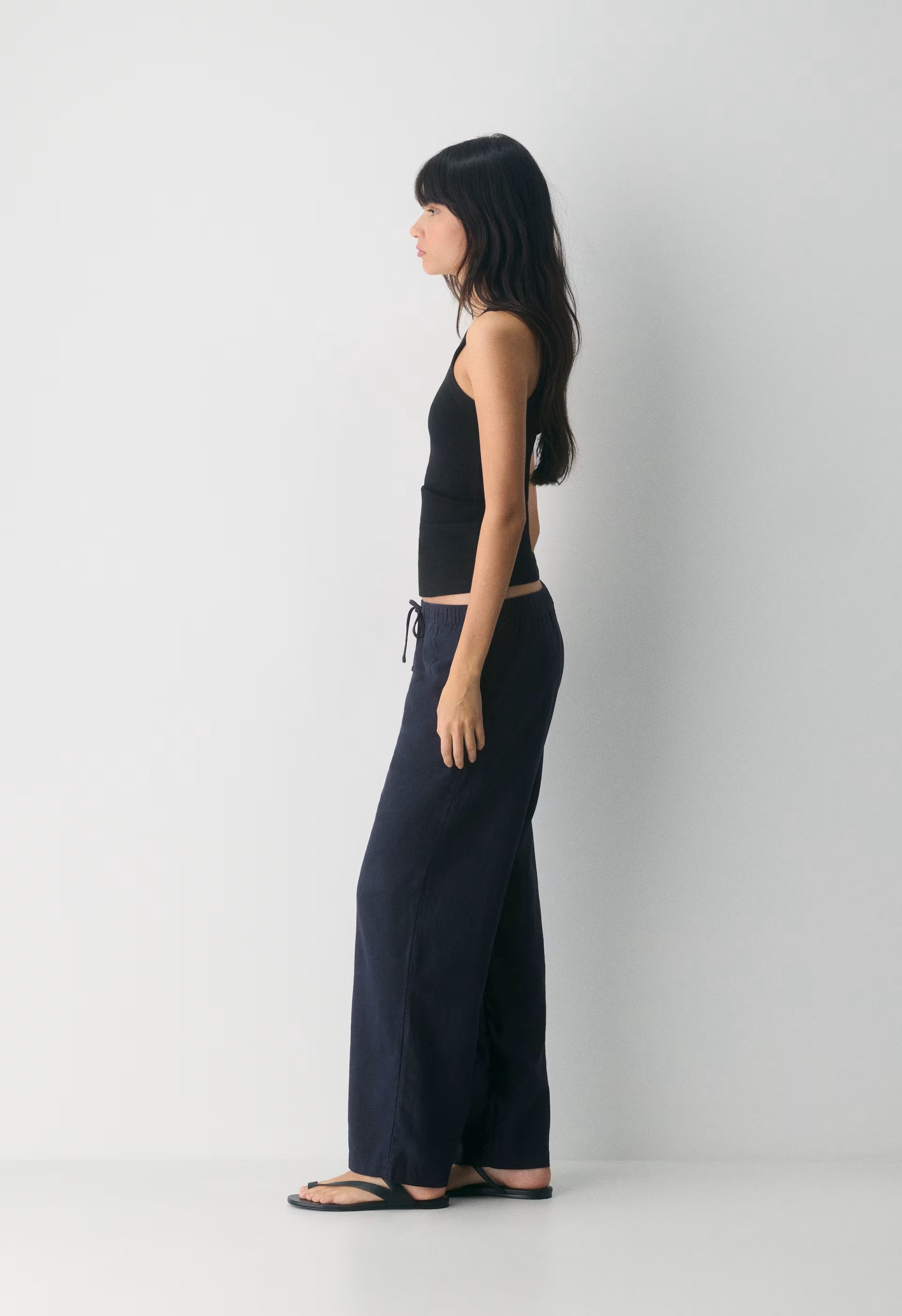Sontag Linen Pant - ADMIRAL