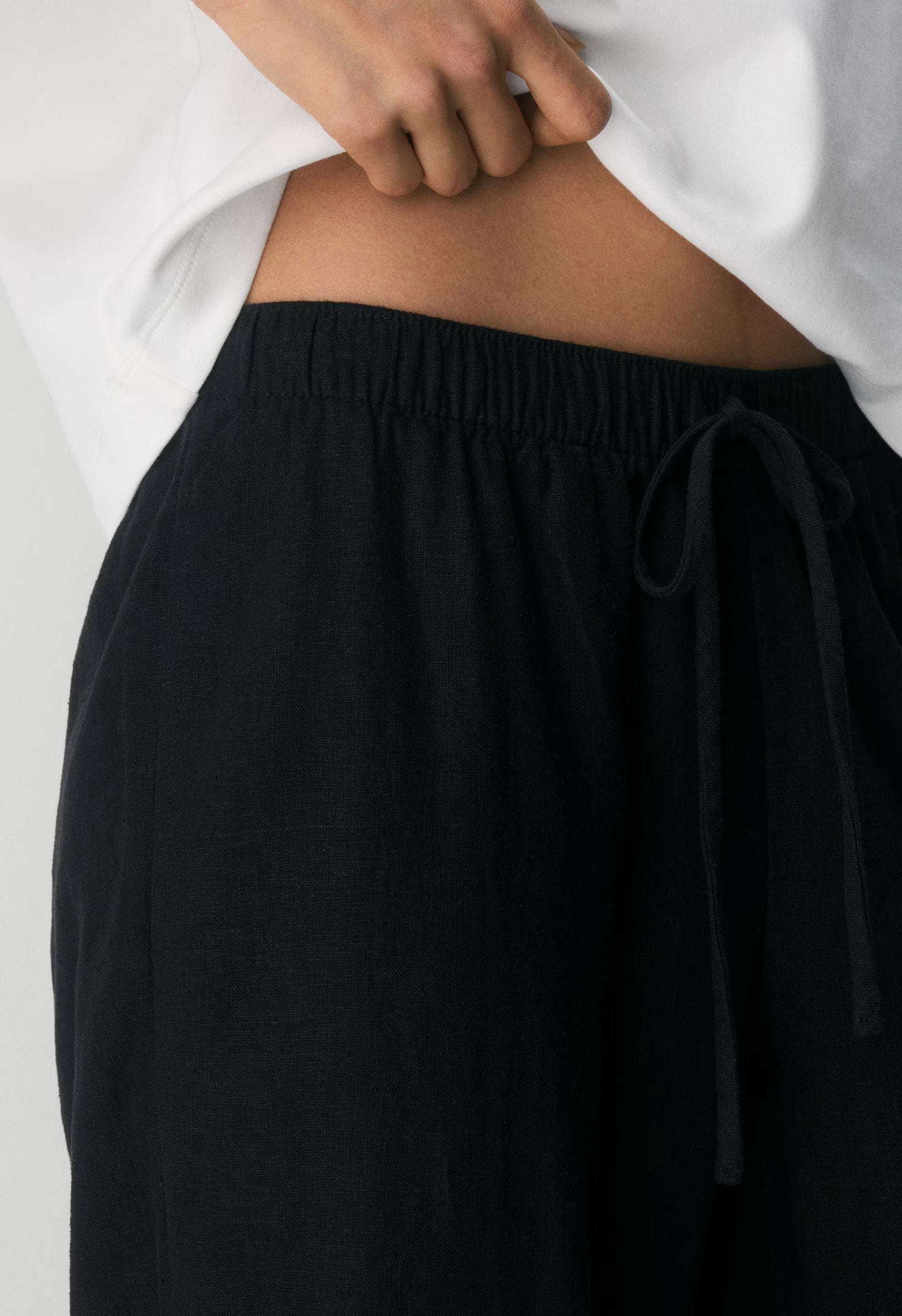 Sontag Linen Pant - BLACK