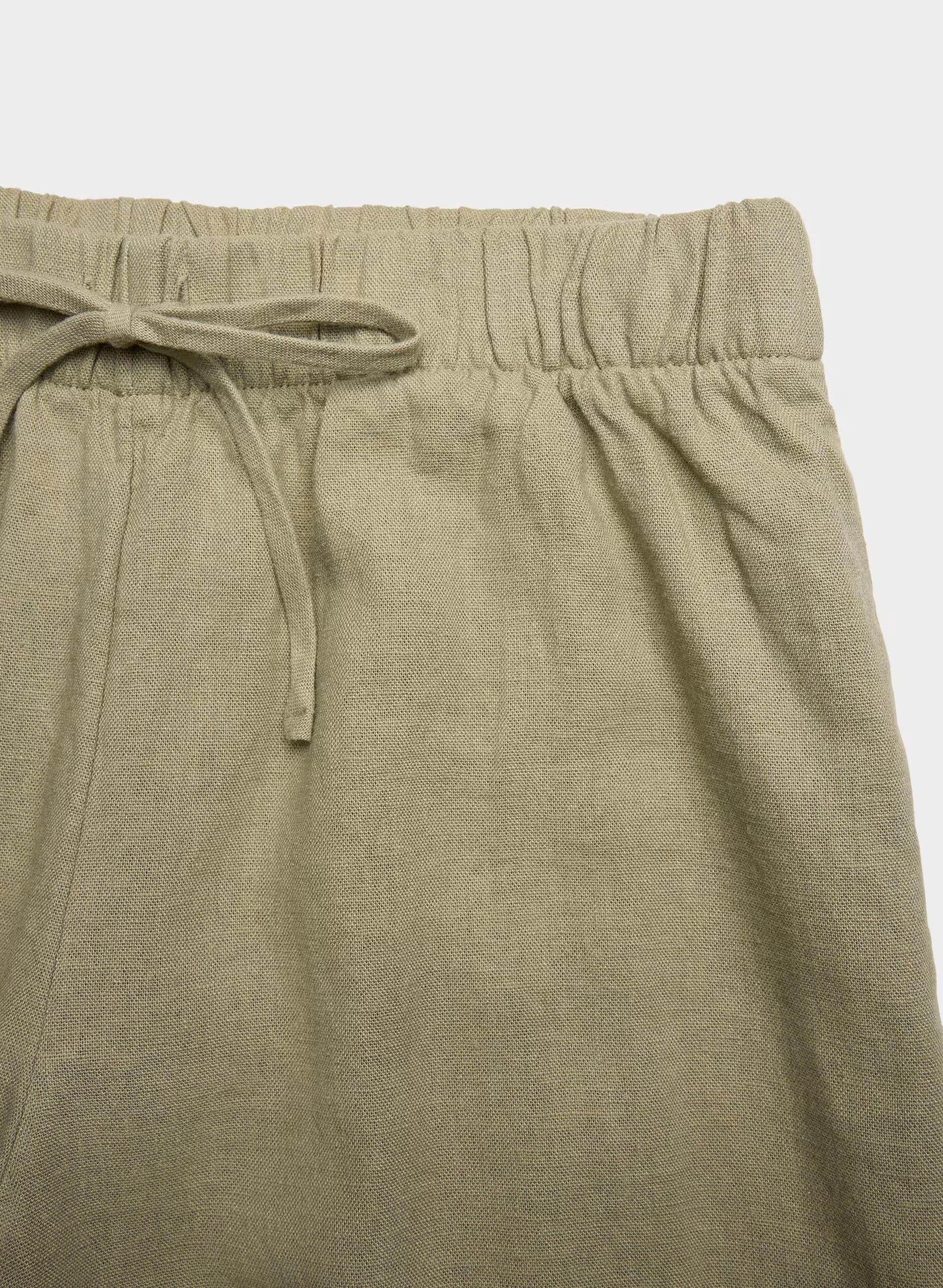 Sontag Linen Pant - MARTINI OLIVE