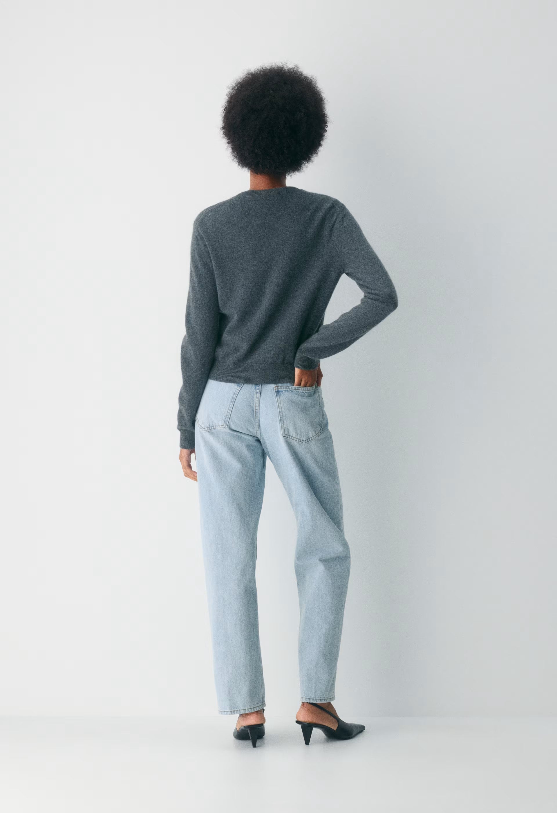 Denim Forum The '90s Marlo Hi-Rise Baggy Jean - 15 YRS BRL THR BLEU