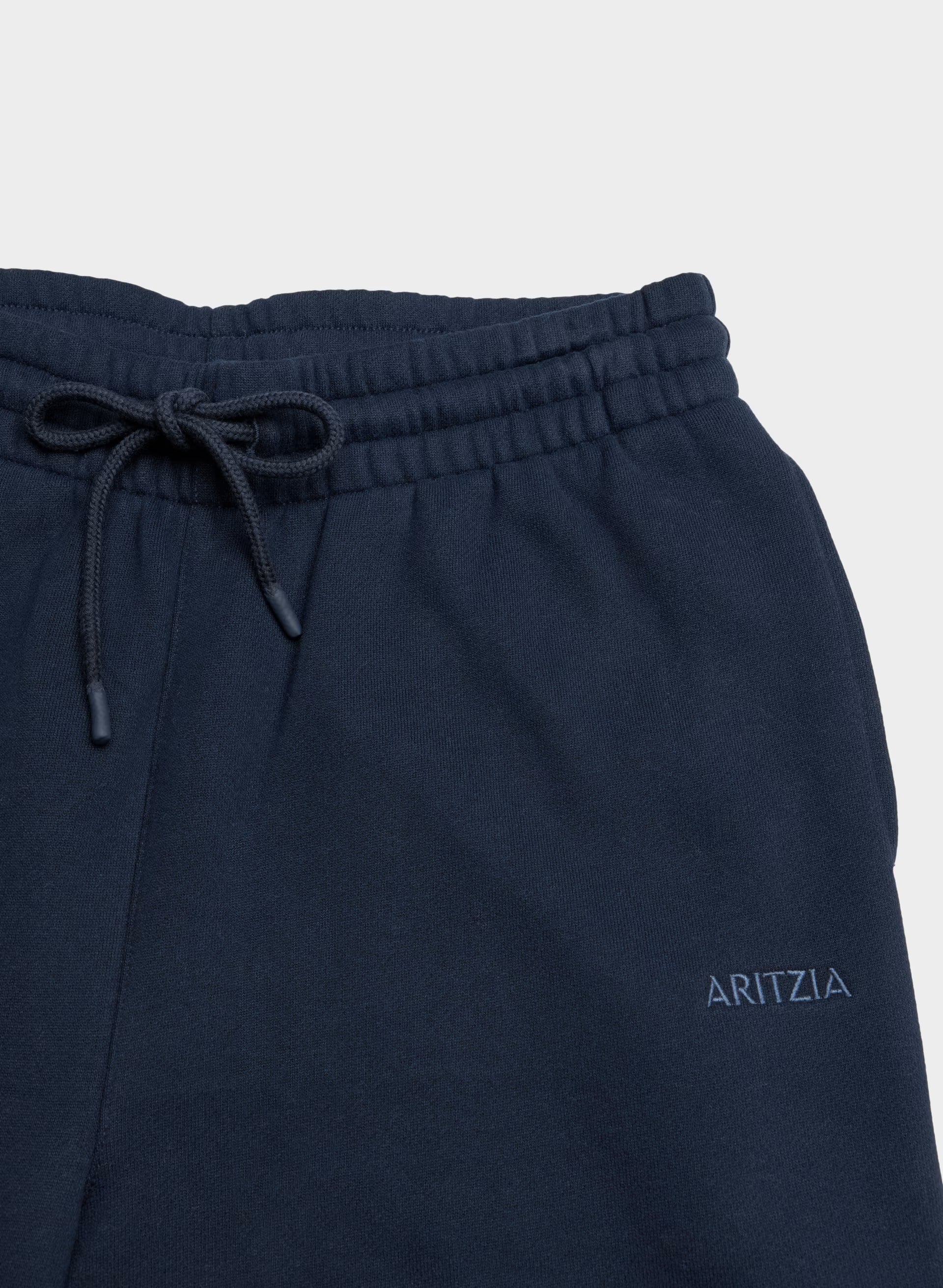 Cozy Sweatfleece Boyfriend Wide Sweatpant - ADMIRAL