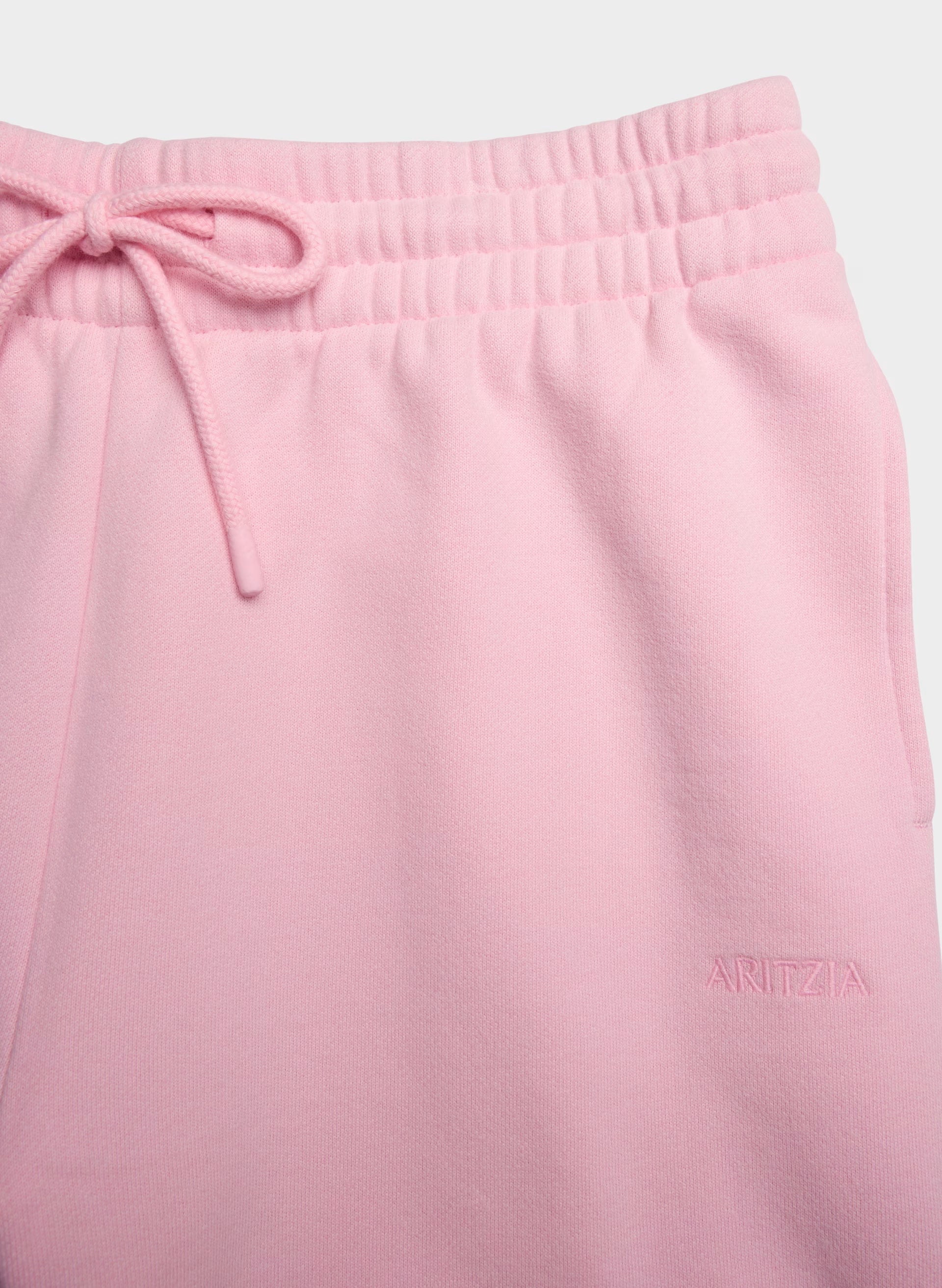 Cozy Sweatfleece Boyfriend Wide Sweatpant - MILKSHAKE PINK