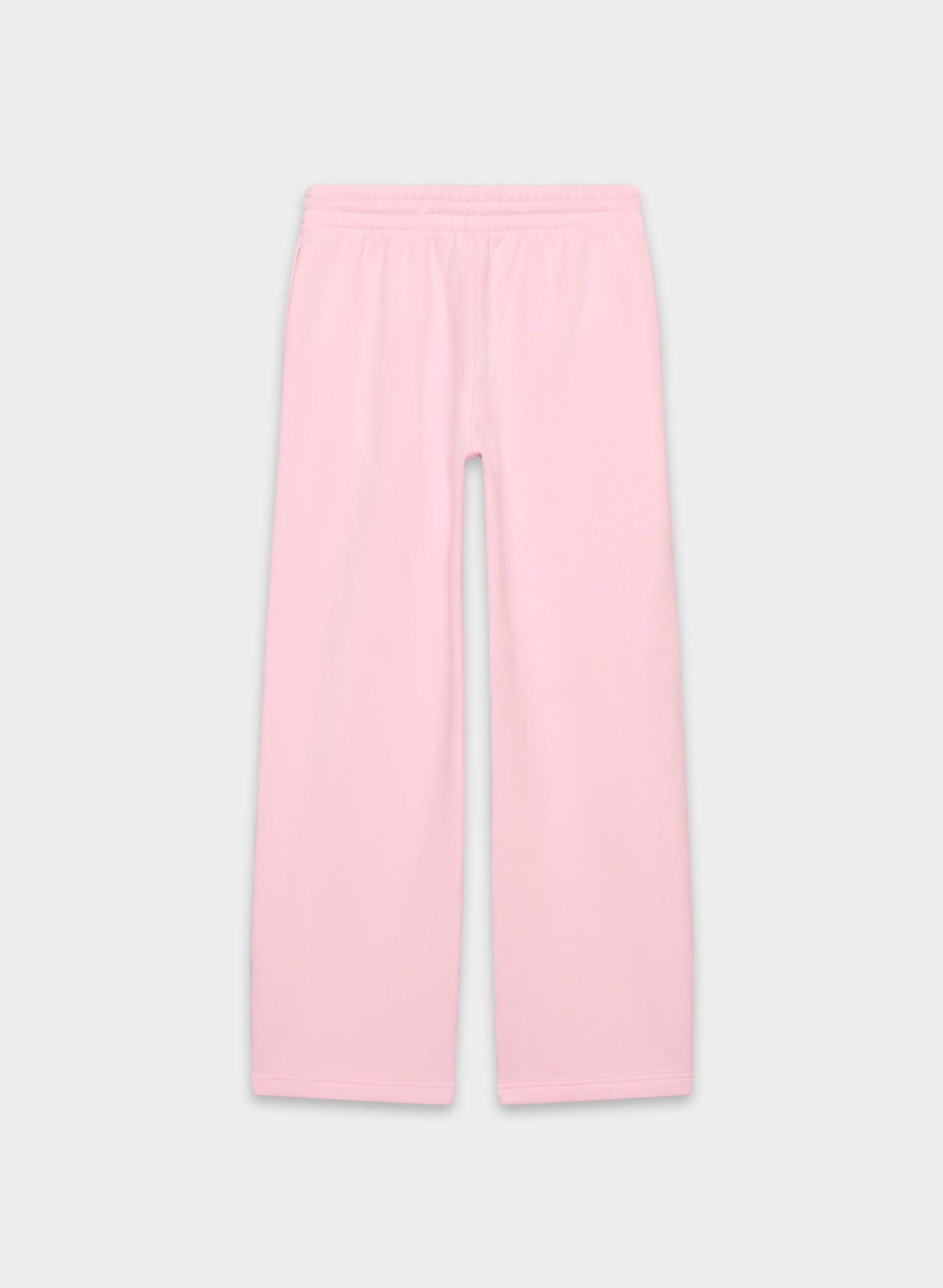 Cozy Sweatfleece Boyfriend Wide Sweatpant - MILKSHAKE PINK
