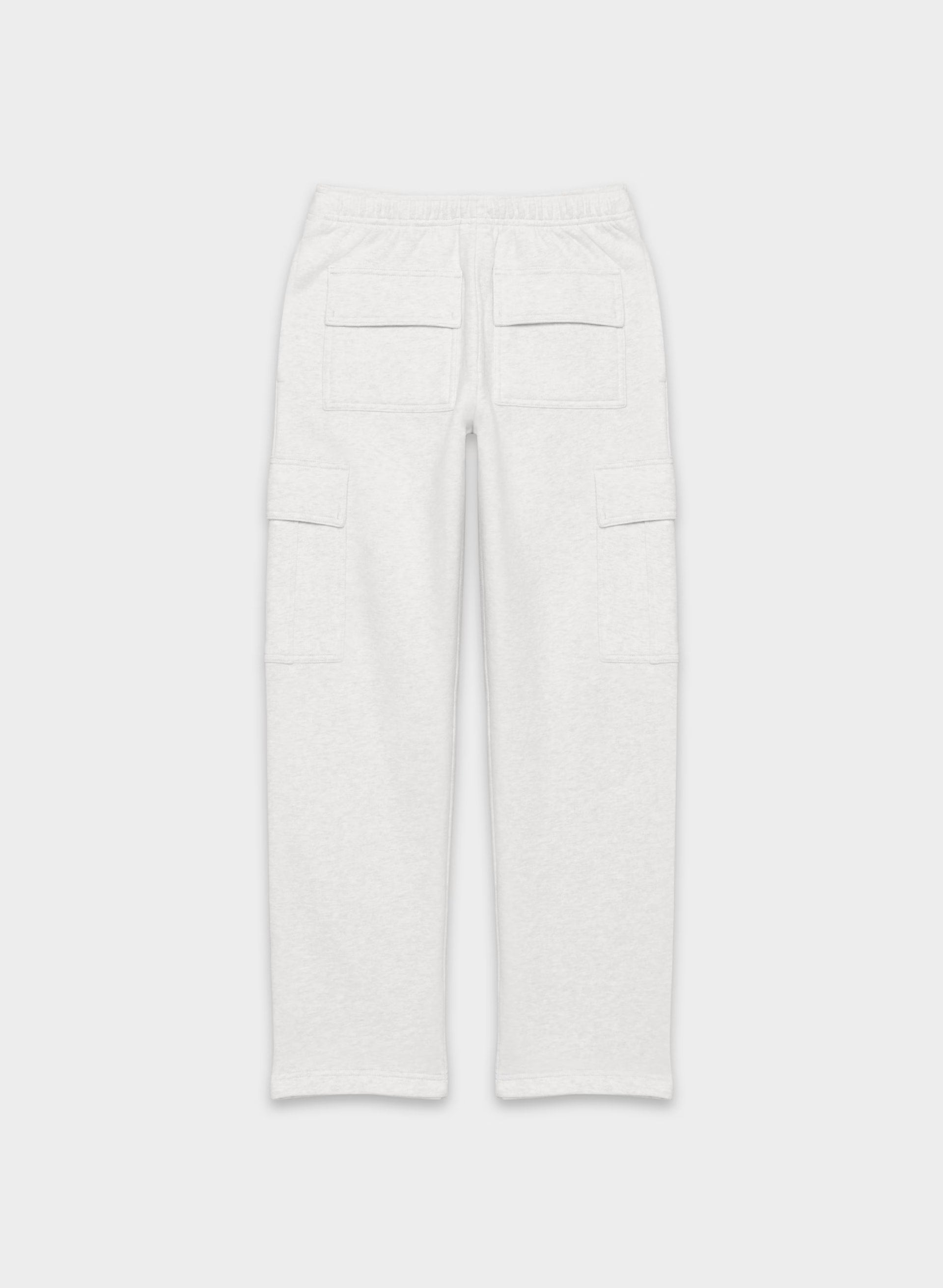 Cozy Sweatfleece Mega Cargo™ Sweatpant - HEATHER CLOUD WHITE