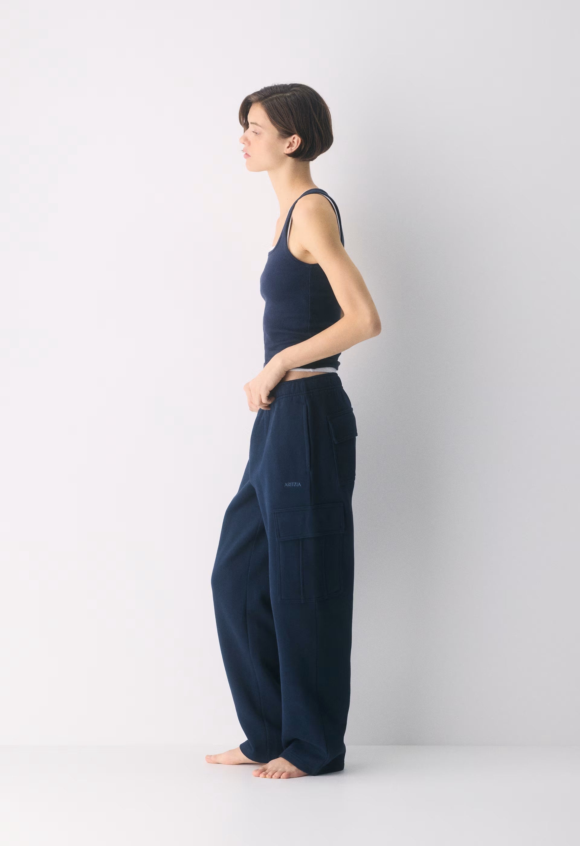Cozy Sweatfleece Mega Cargo™ Sweatpant - ADMIRAL