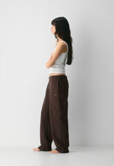Cozy Sweatfleece Mega Cargo™ Sweatpant - RICH MOCHA BROWN