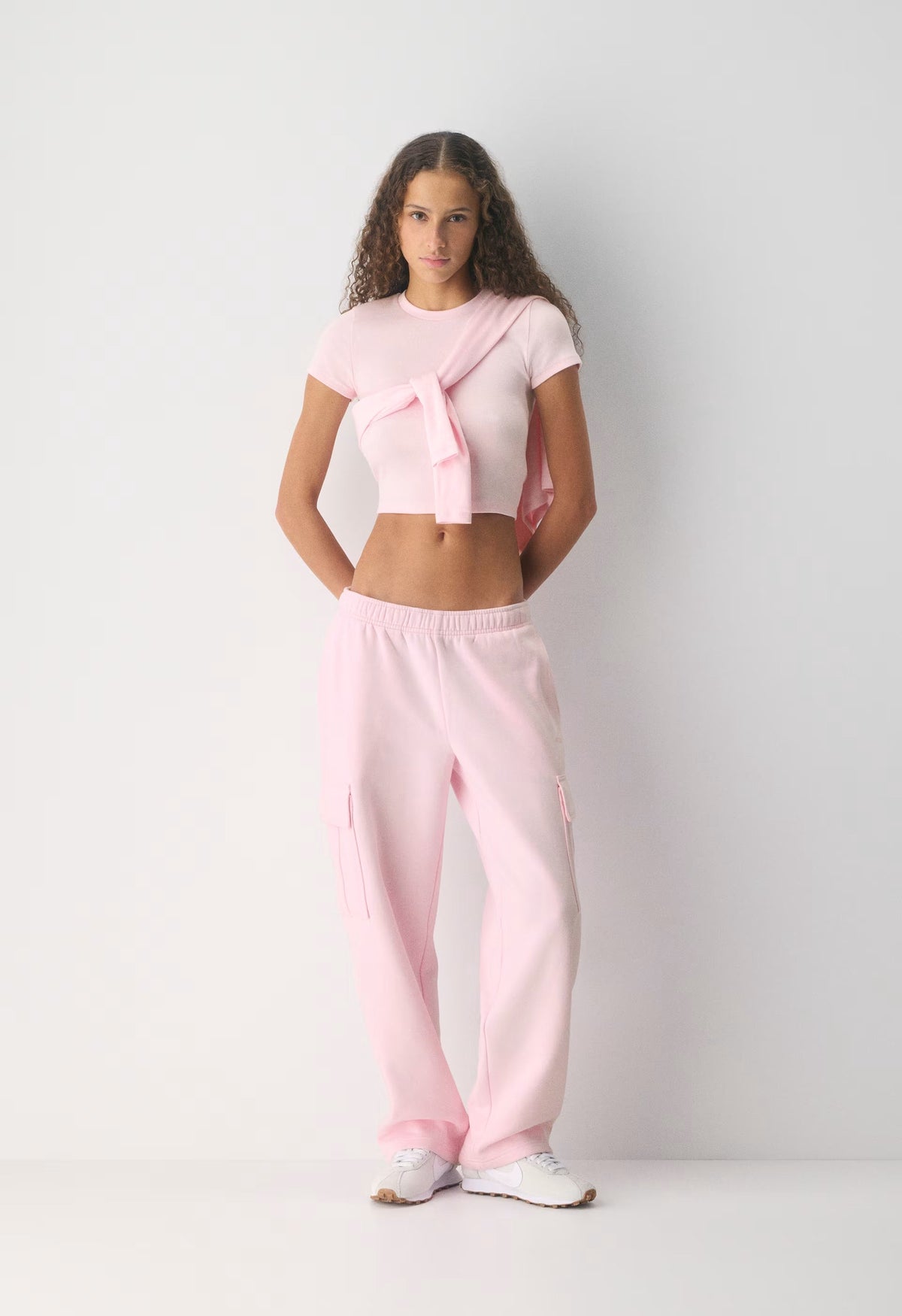 Cozy Sweatfleece Mega Cargo™ Sweatpant - VILLA PINK