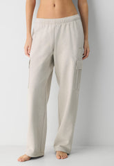 Cozy Sweatfleece Mega Cargo™ Sweatpant - HEATHER ECRU