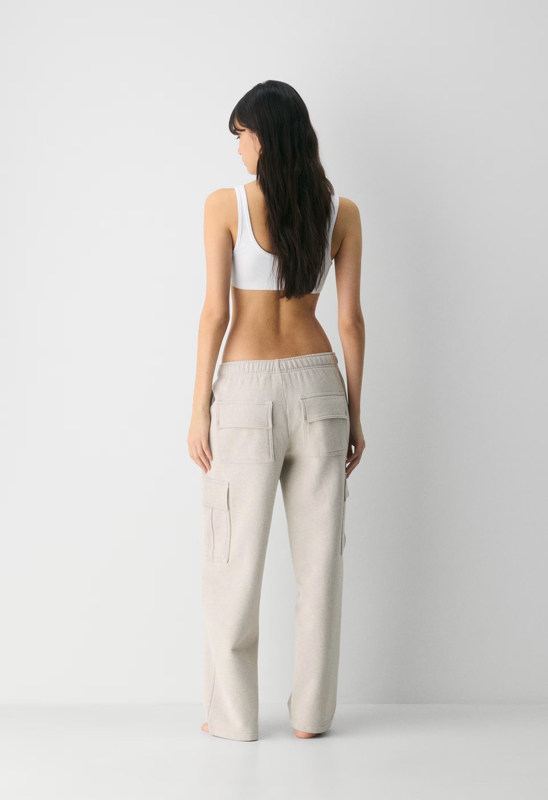Cozy Sweatfleece Mega Cargo™ Sweatpant - HEATHER ECRU