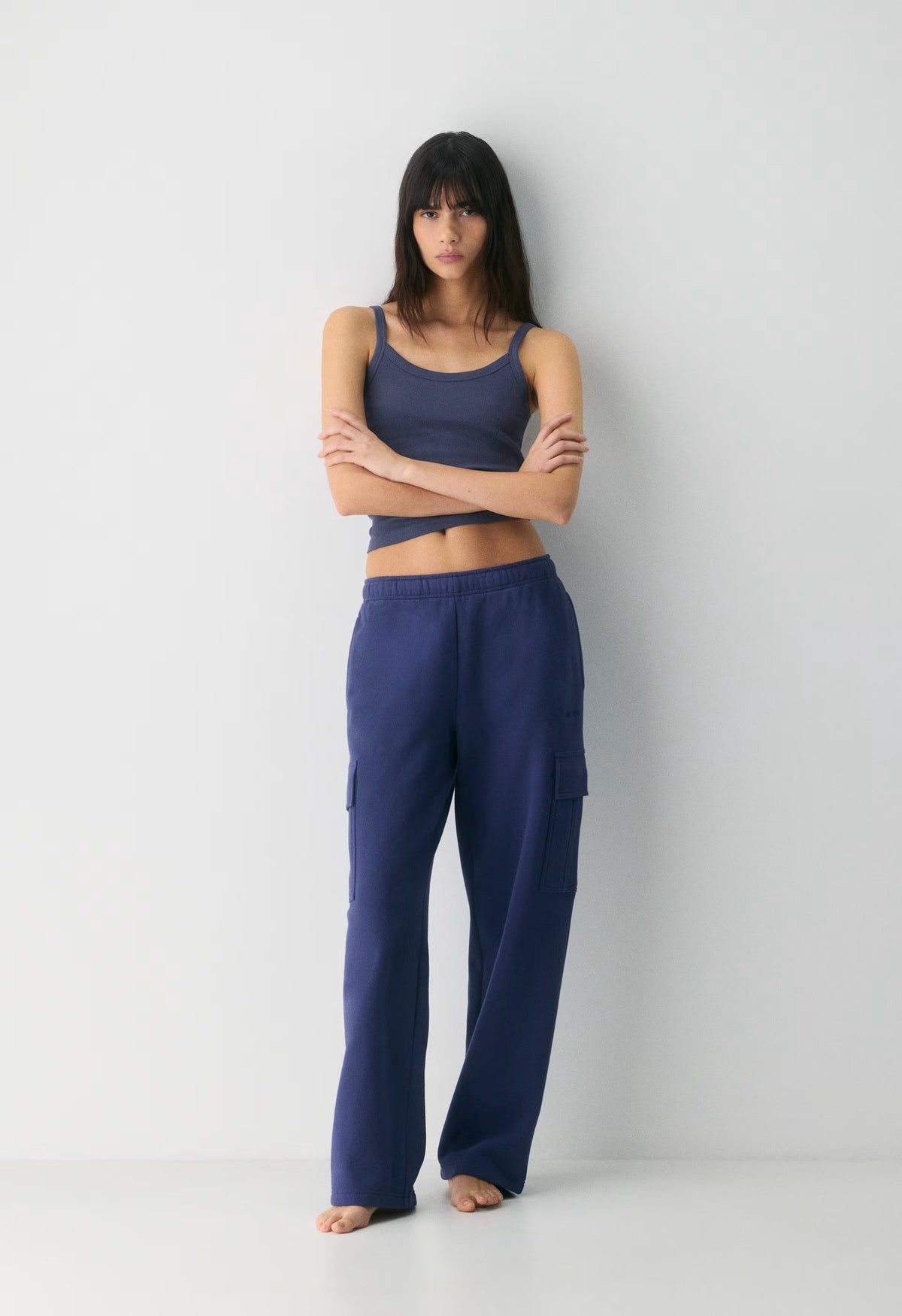 Cozy Sweatfleece Mega Cargo™ Sweatpant - HARBOUR NAVY