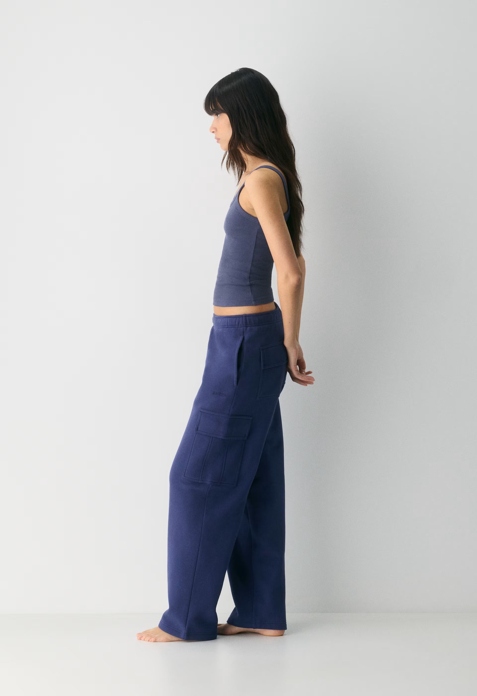 Cozy Sweatfleece Mega Cargo™ Sweatpant - HARBOUR NAVY