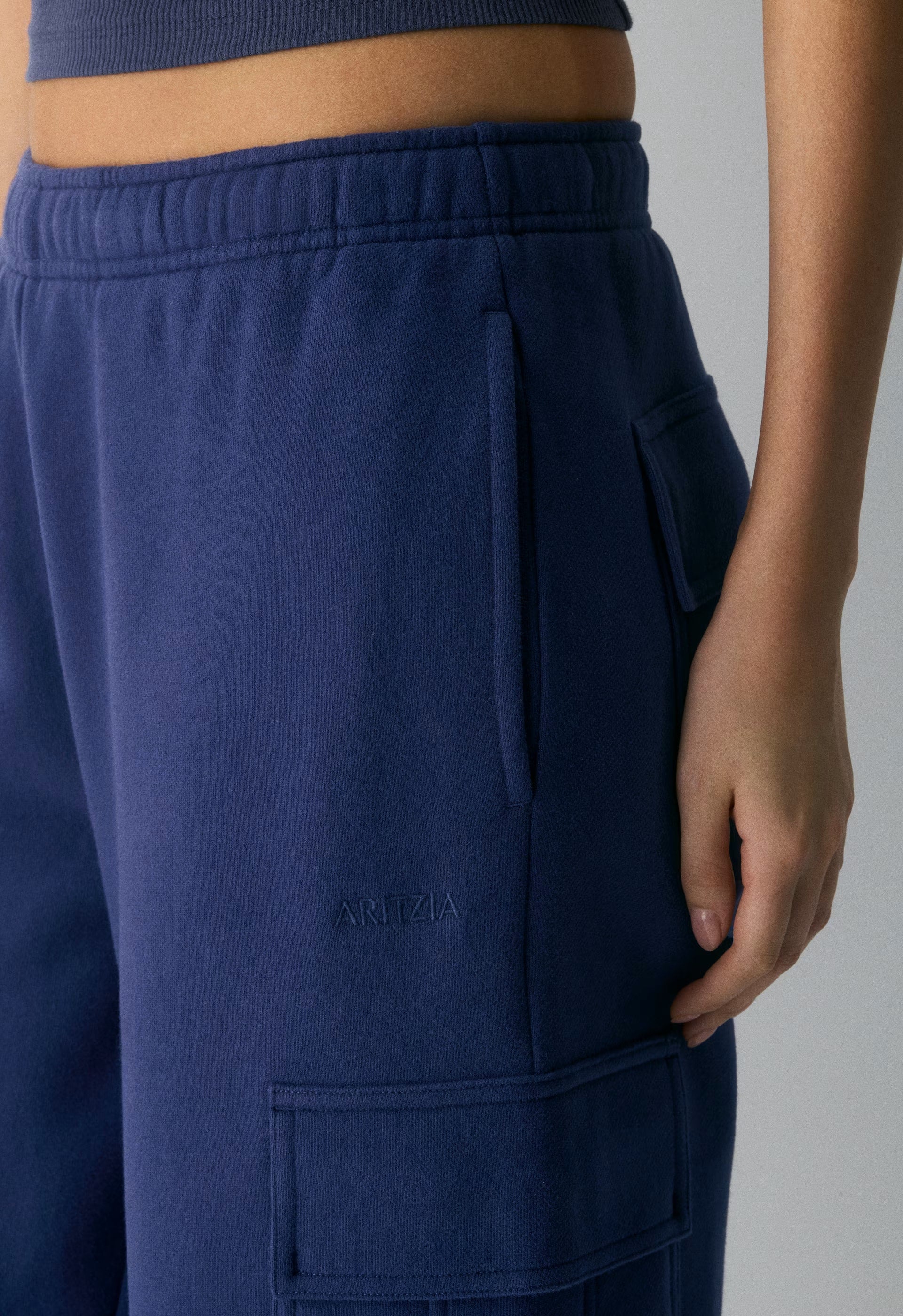 Cozy Sweatfleece Mega Cargo™ Sweatpant - HARBOUR NAVY