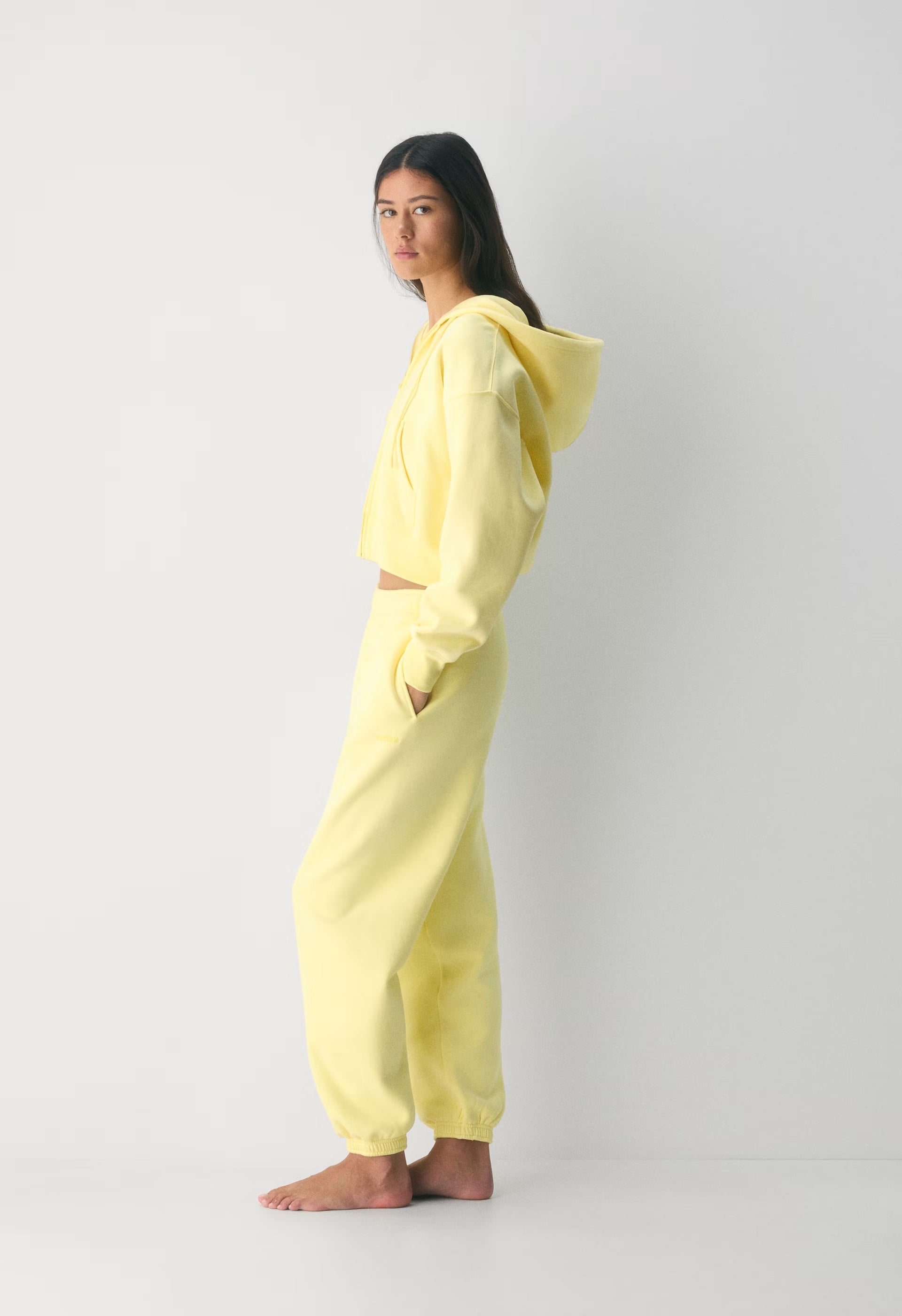 Cozy Sweatfleece Mega Jogger - LEMONADE
