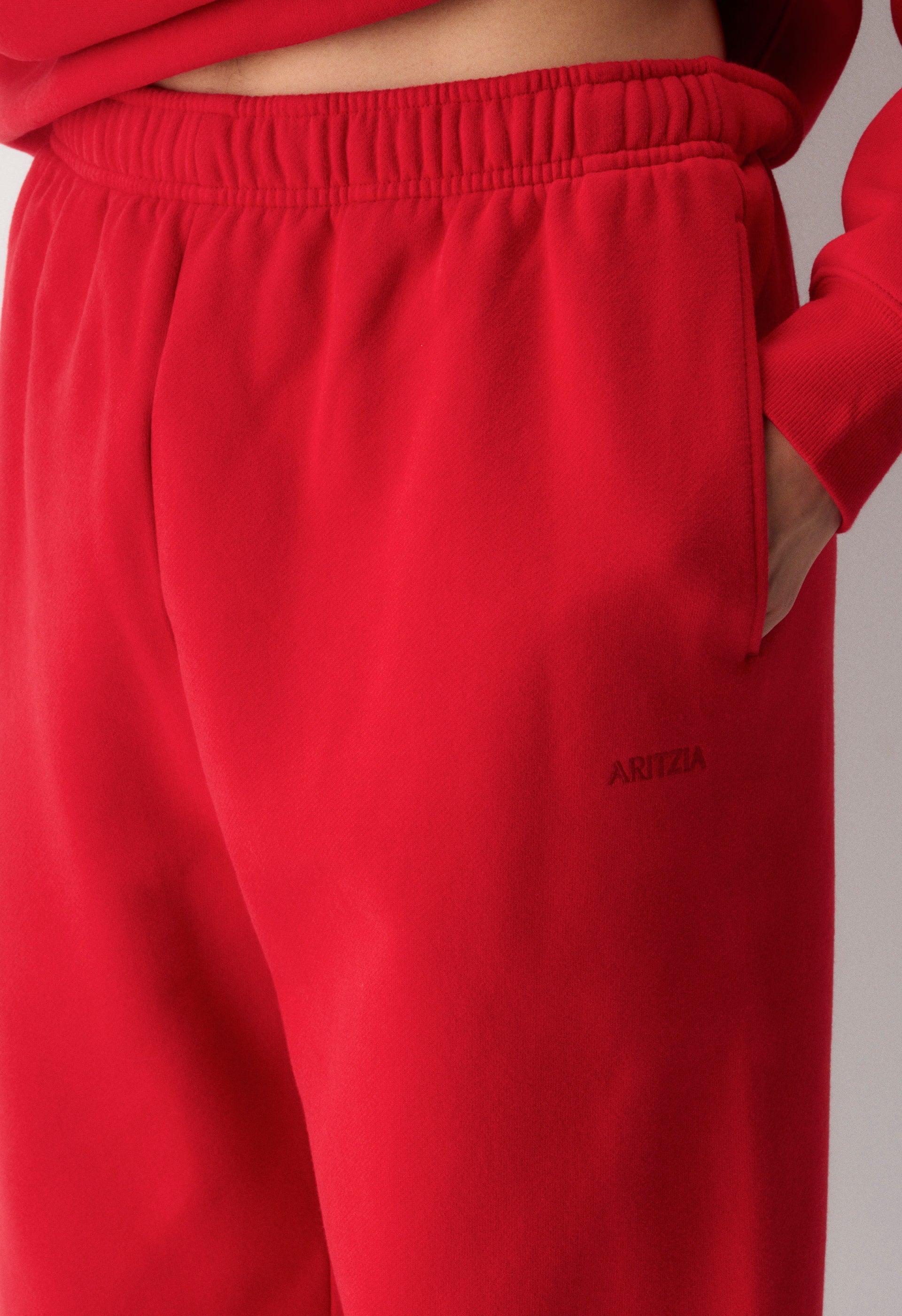 Cozy Sweatfleece Mega Jogger - FLASHING RED