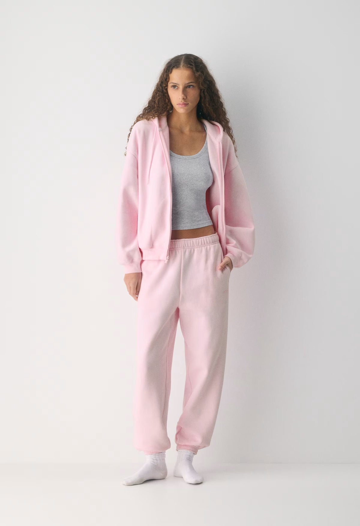 Cozy Sweatfleece Mega Jogger - VILLA PINK